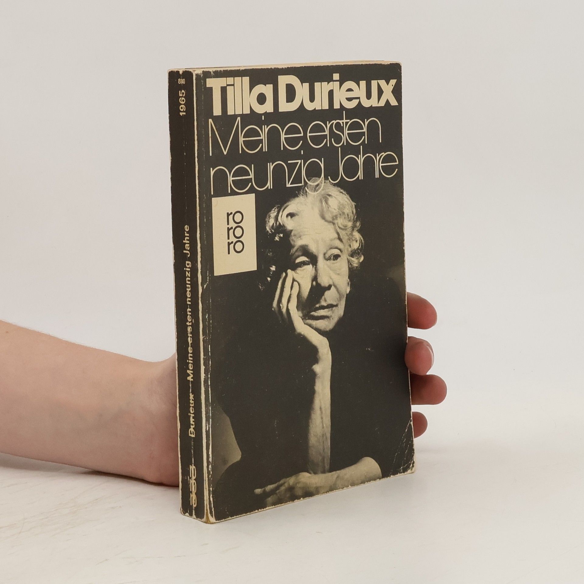 Tilla Durieux Meine ersten neunzig Jahre
