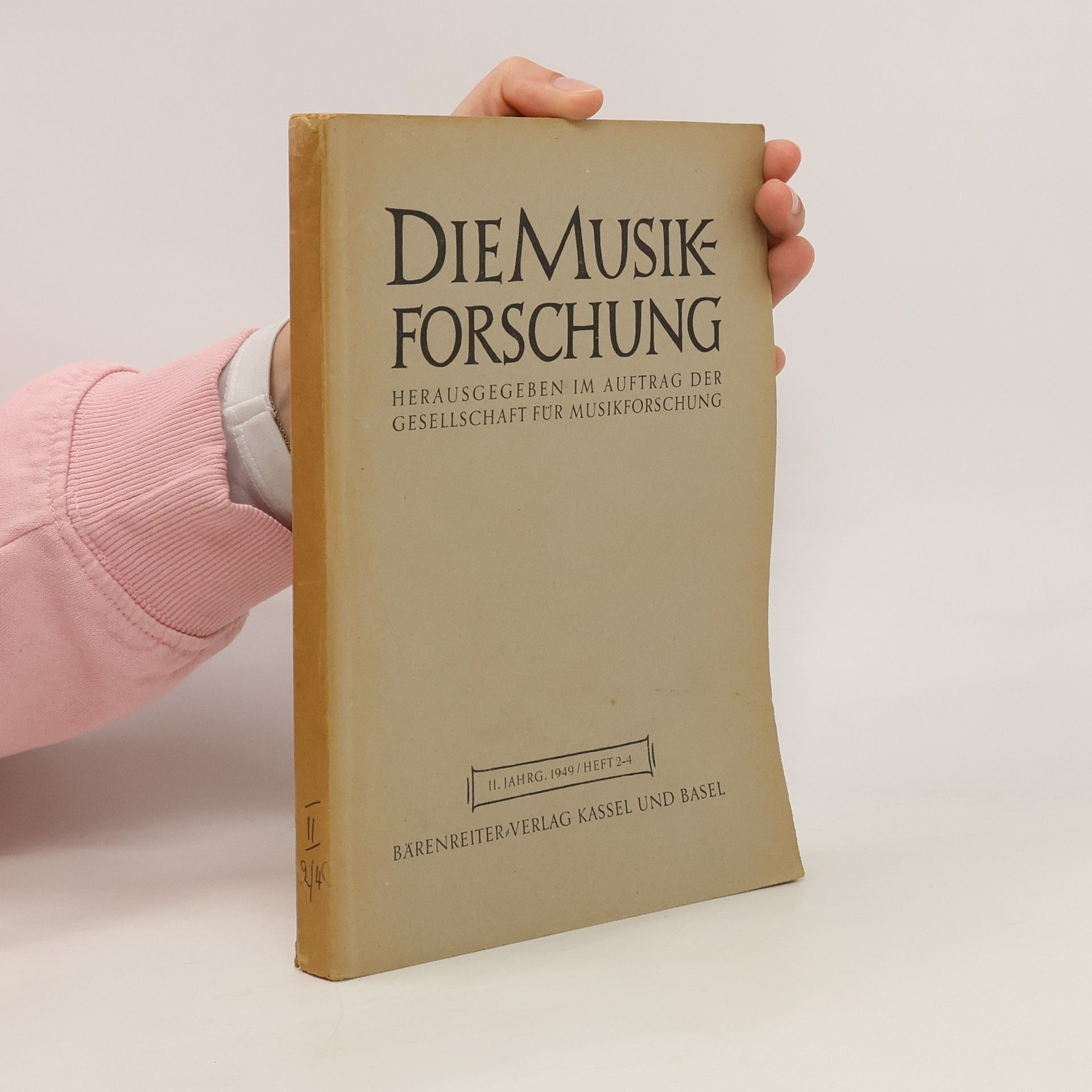 Autorenkollektiv Die Musikforschung 2/1955