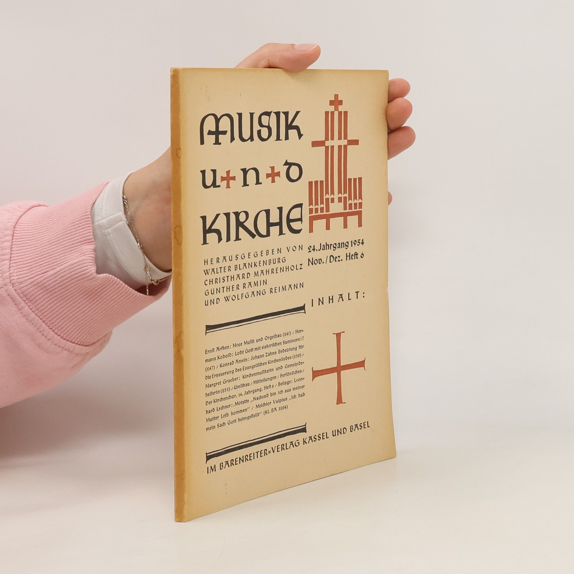 Autores varios Musik und Kirche 6/1954