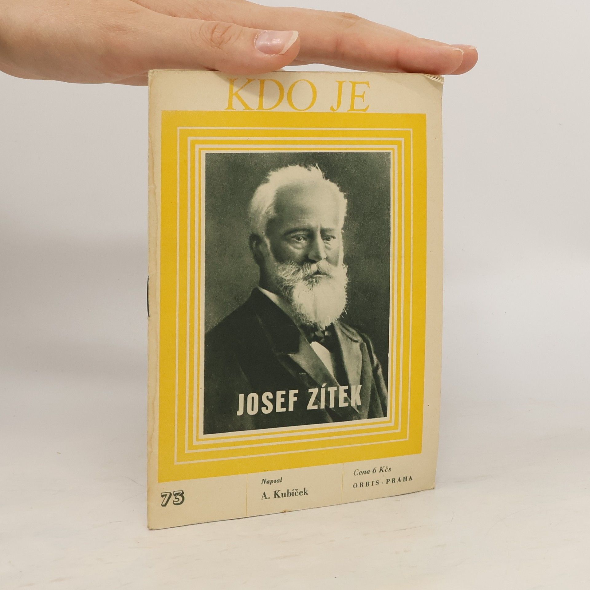 A. Kubíček Kdo je Josef Zítek