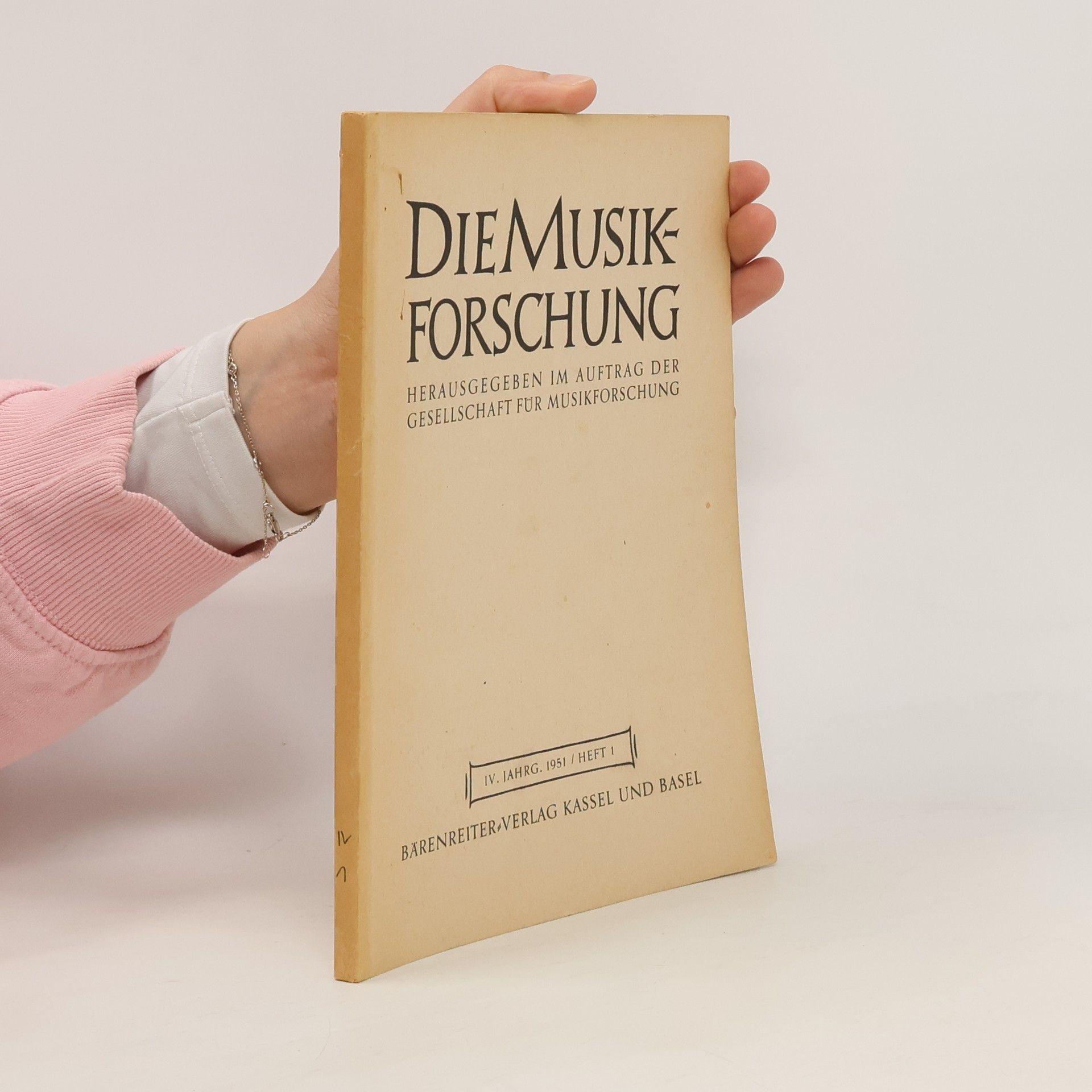 Autorenkollektiv Die Musikforschung