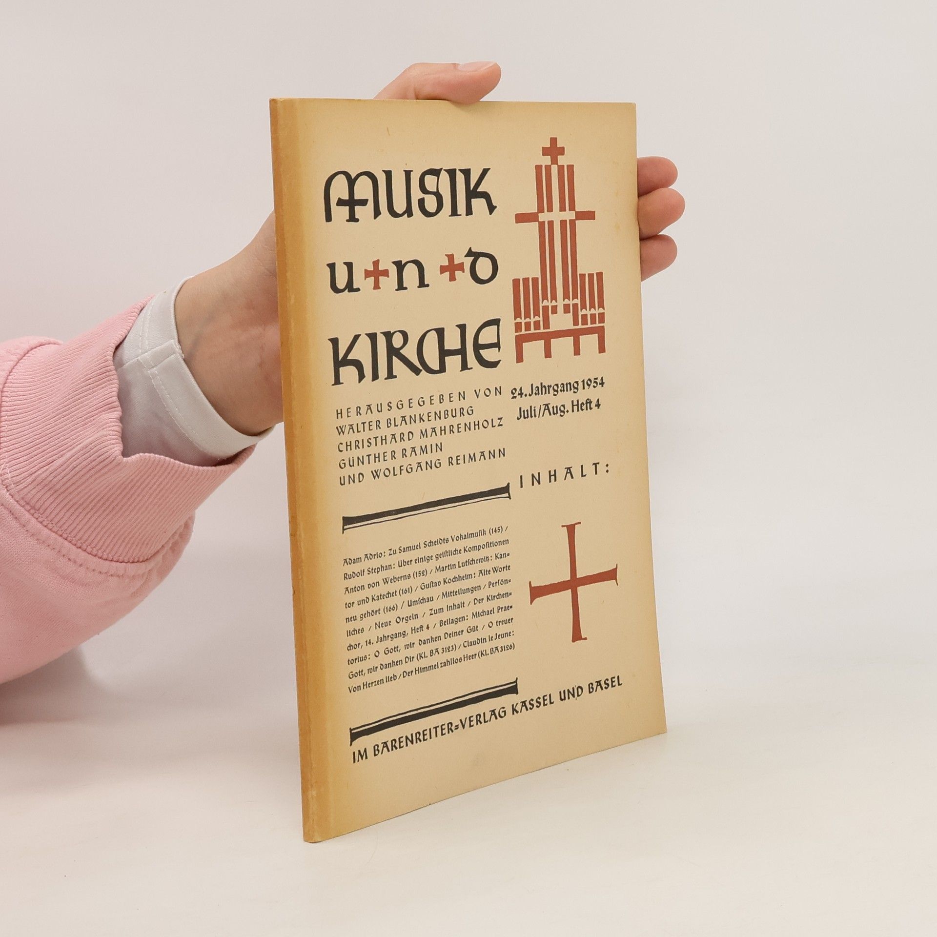 Autorenkollektiv Musik und Kirche 4/1954