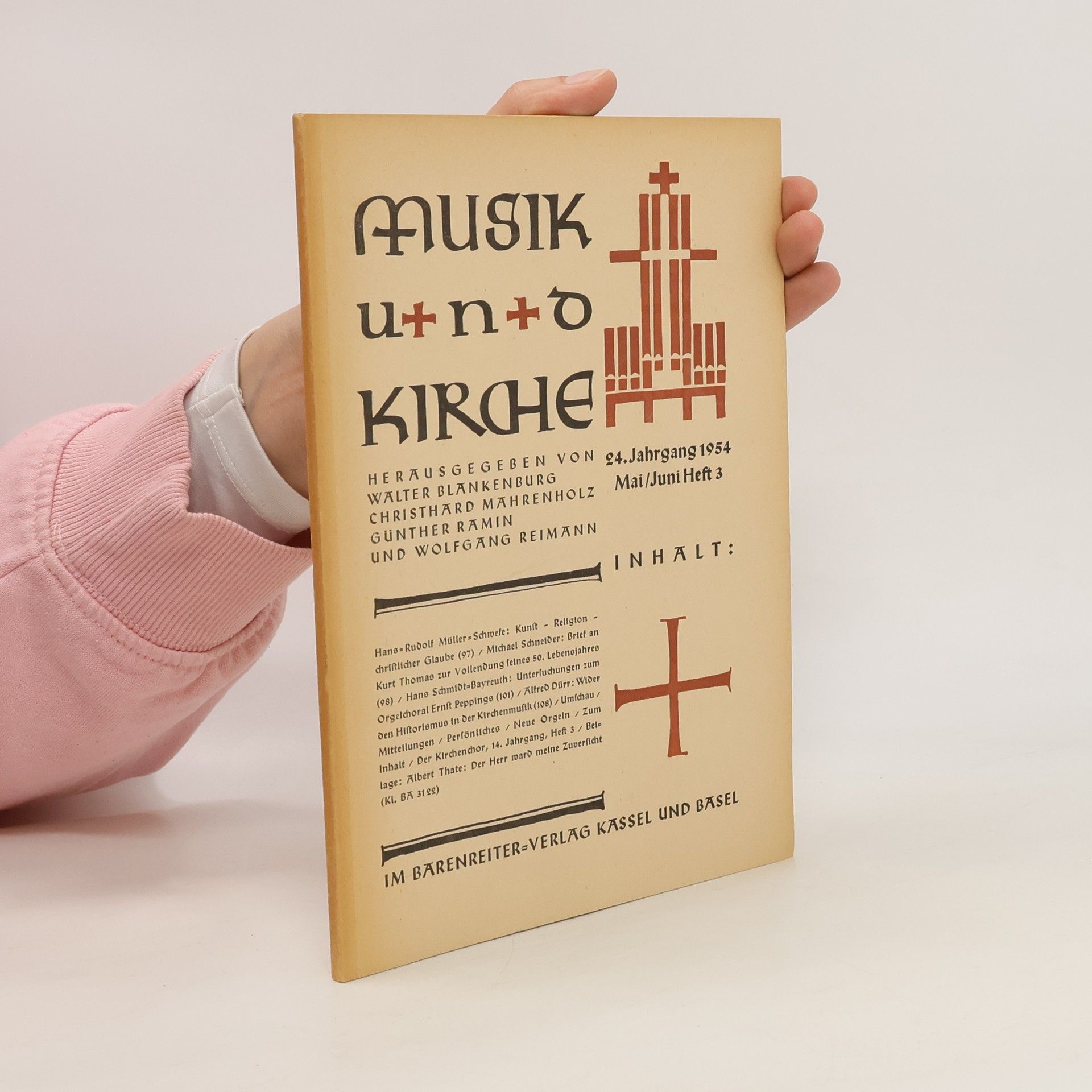 Autorenkollektiv Musik und Kirche 24/1954, März/April Heft 2