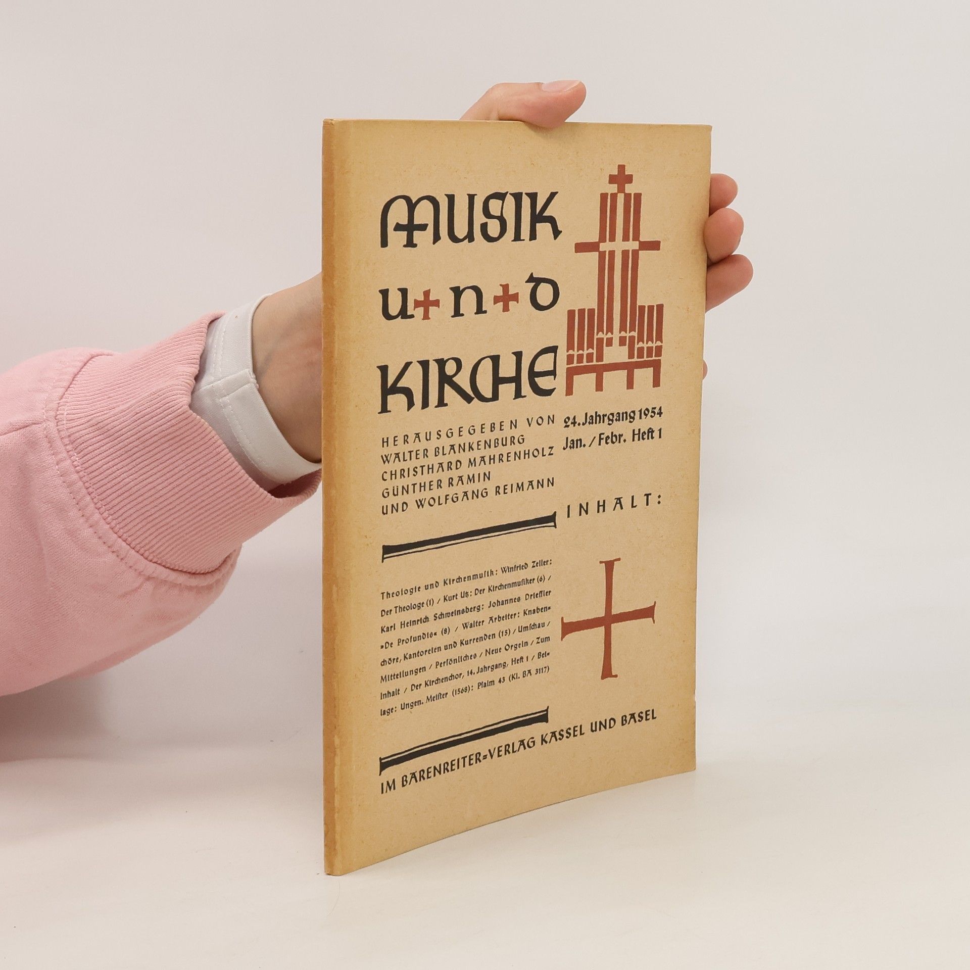 Autorenkollektiv Musik und Kirche 24/1954