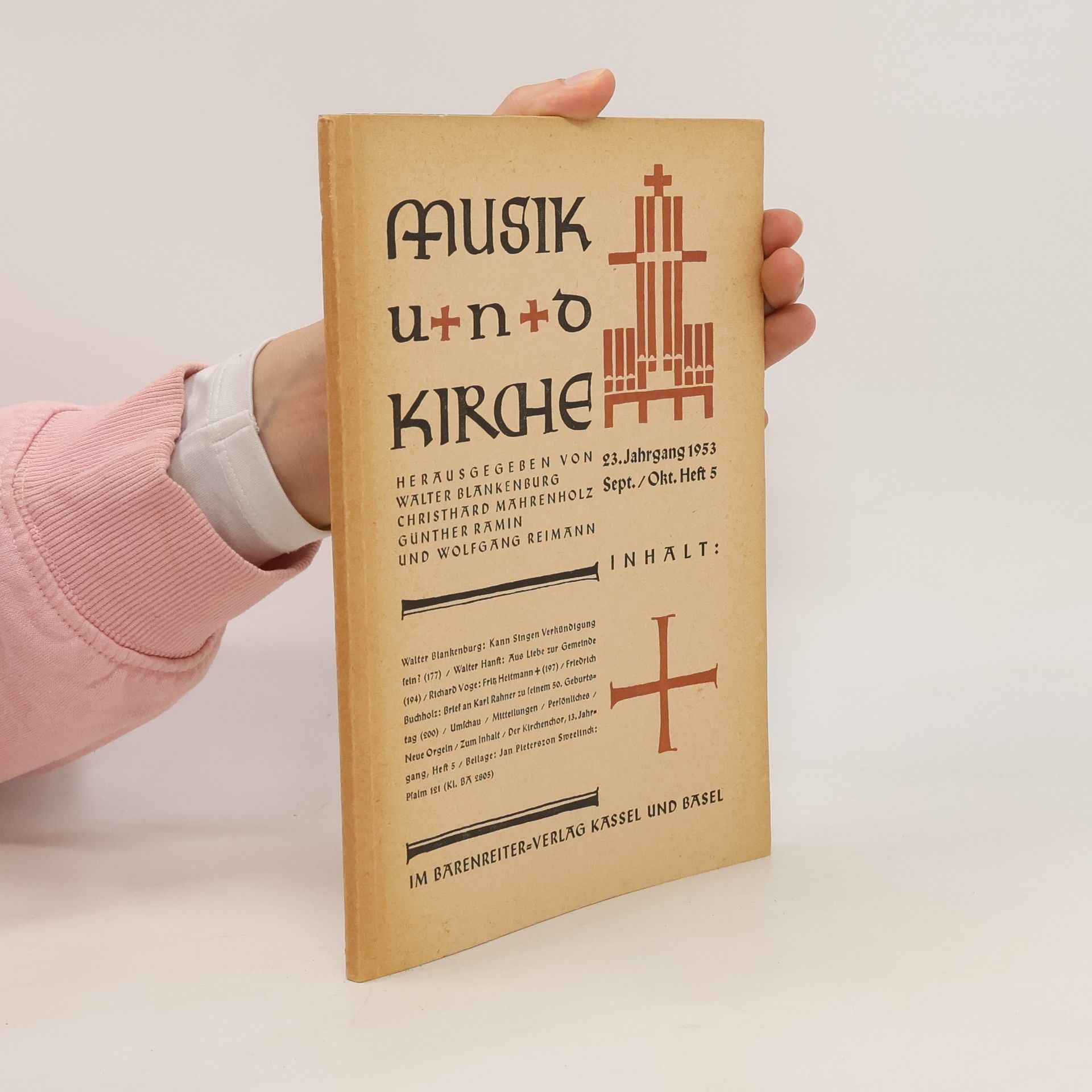 Autorenkollektiv Musik und Kirche 5/1953