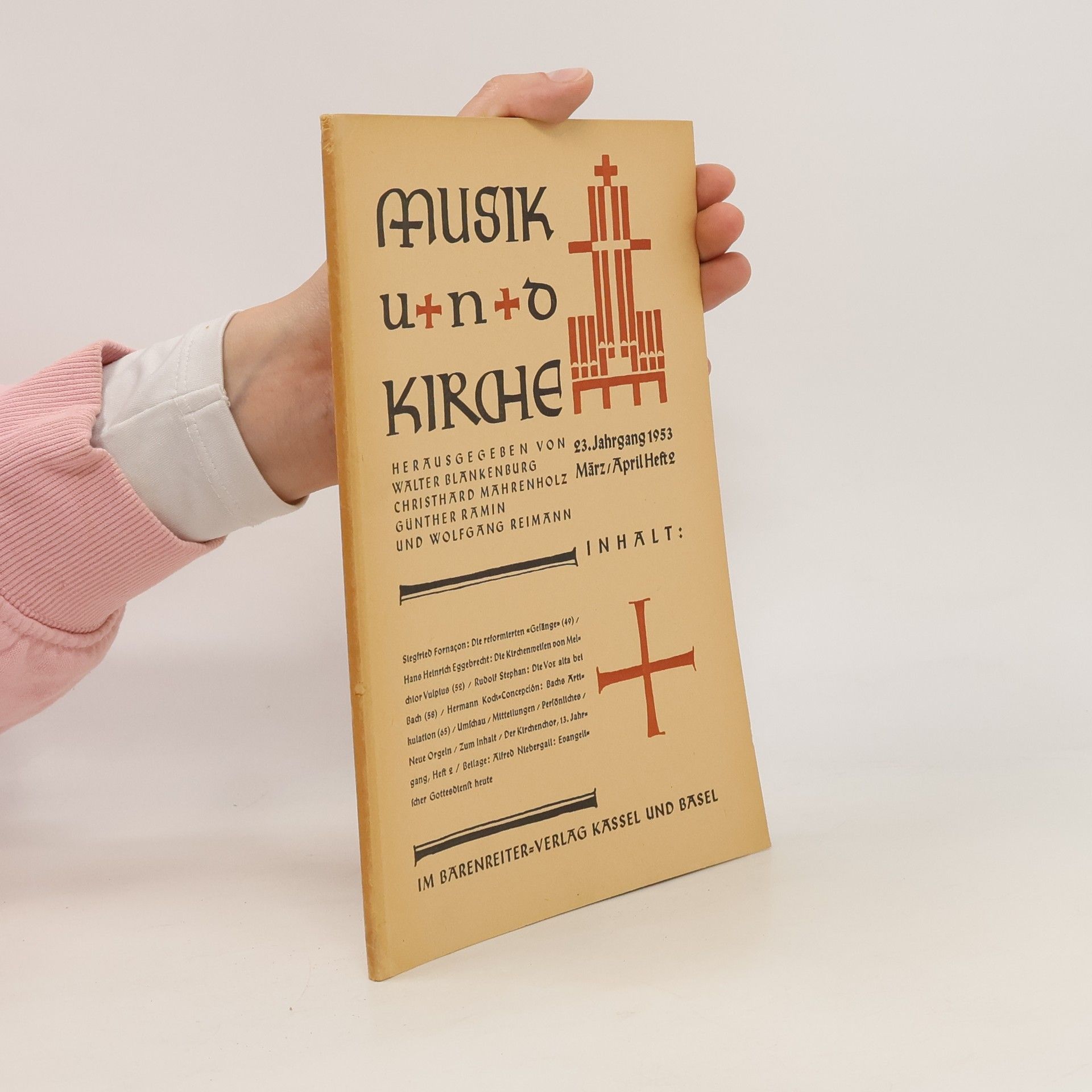 Collectif d'auteurs Musik und Kirche 2/1953