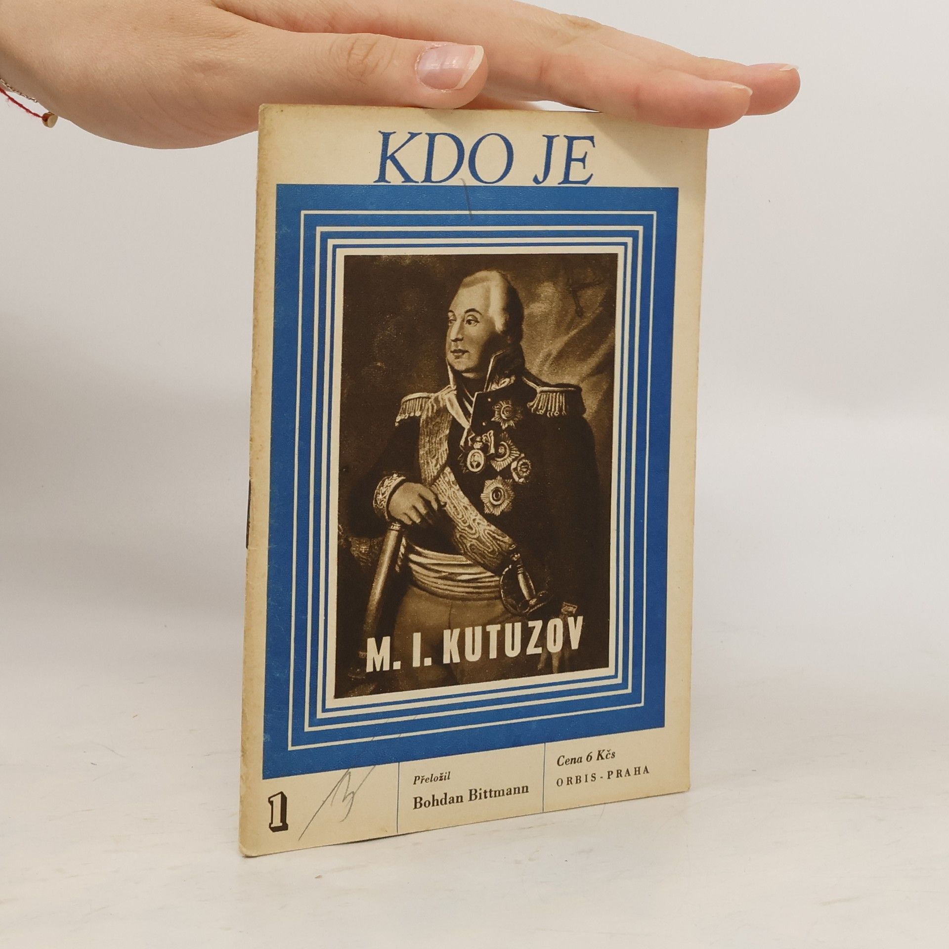 Kdo je 1. M. I. Kutuzov