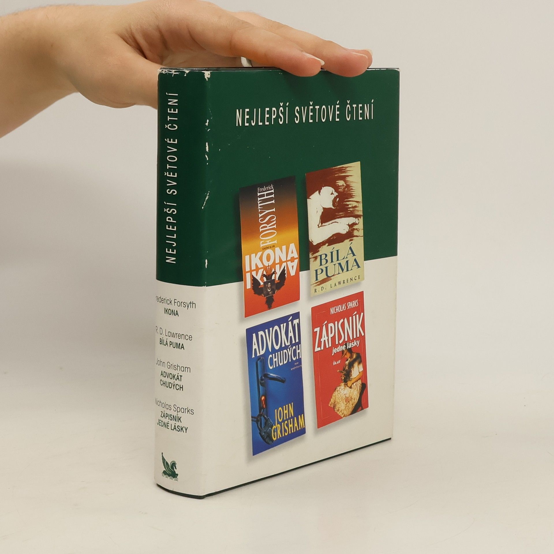 John Grisham Nejlepší světové čtení. Ikona. Bílá puma. Advokát chudých. Zápisník jedné lásky