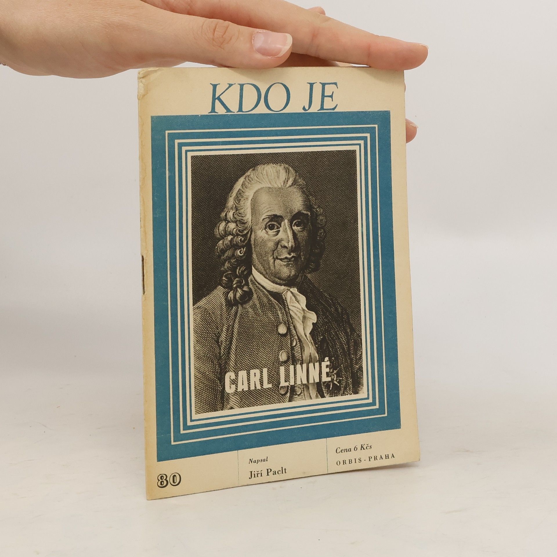 Jiří Paclt Kdo je 80. Carl Linné