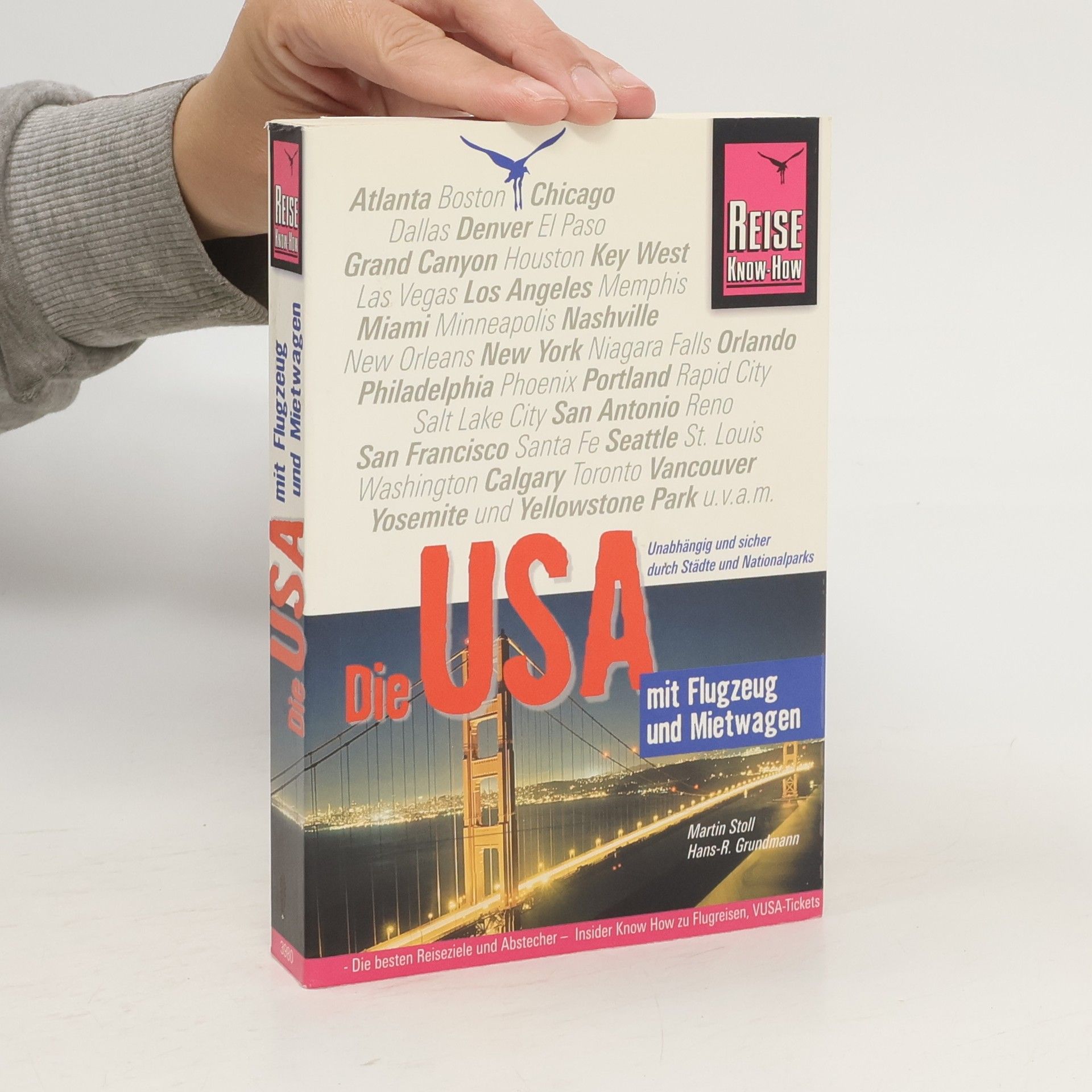 Martin Štoll USA mit Flugzeug und Mietwagen