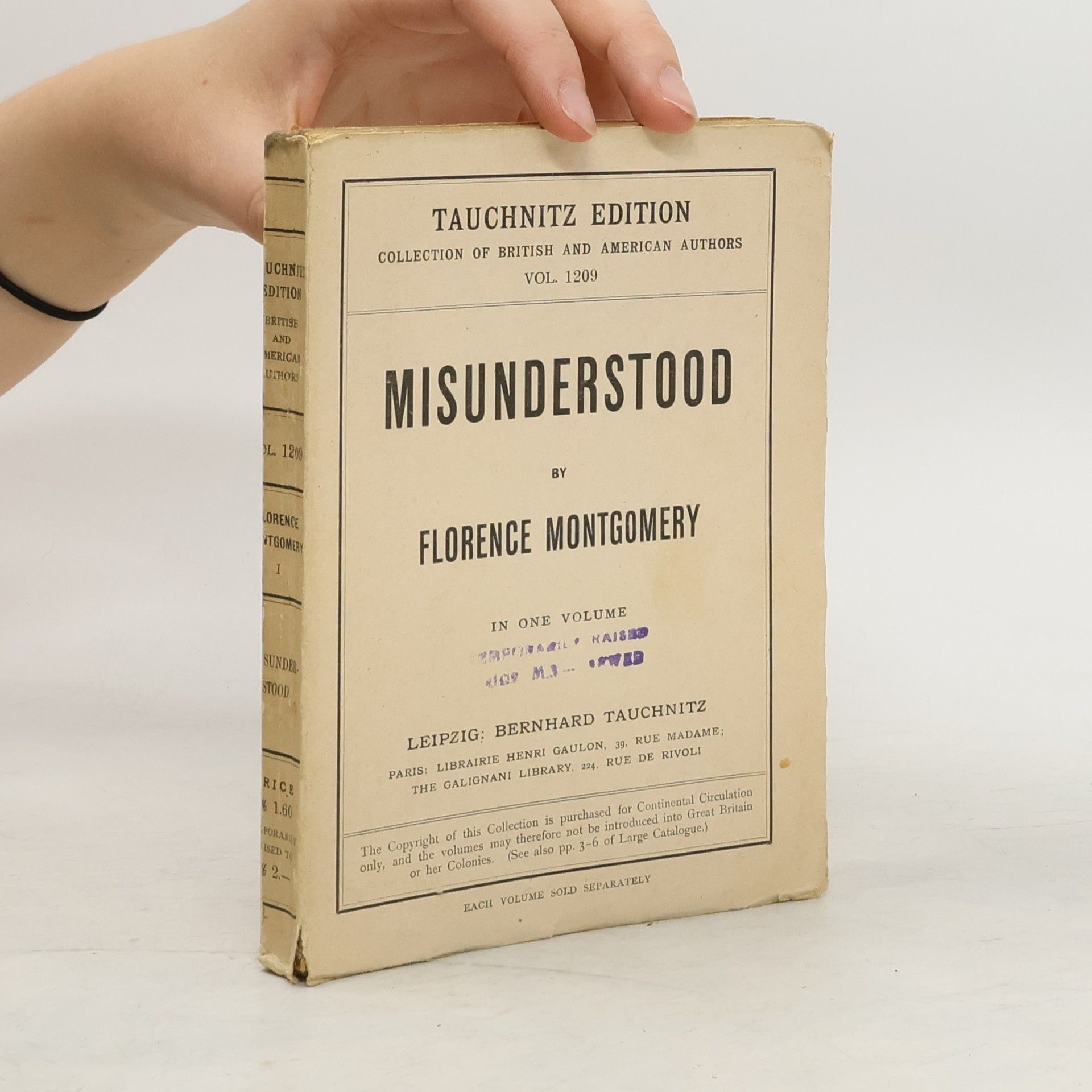 Florence Montgomery Misunderstood