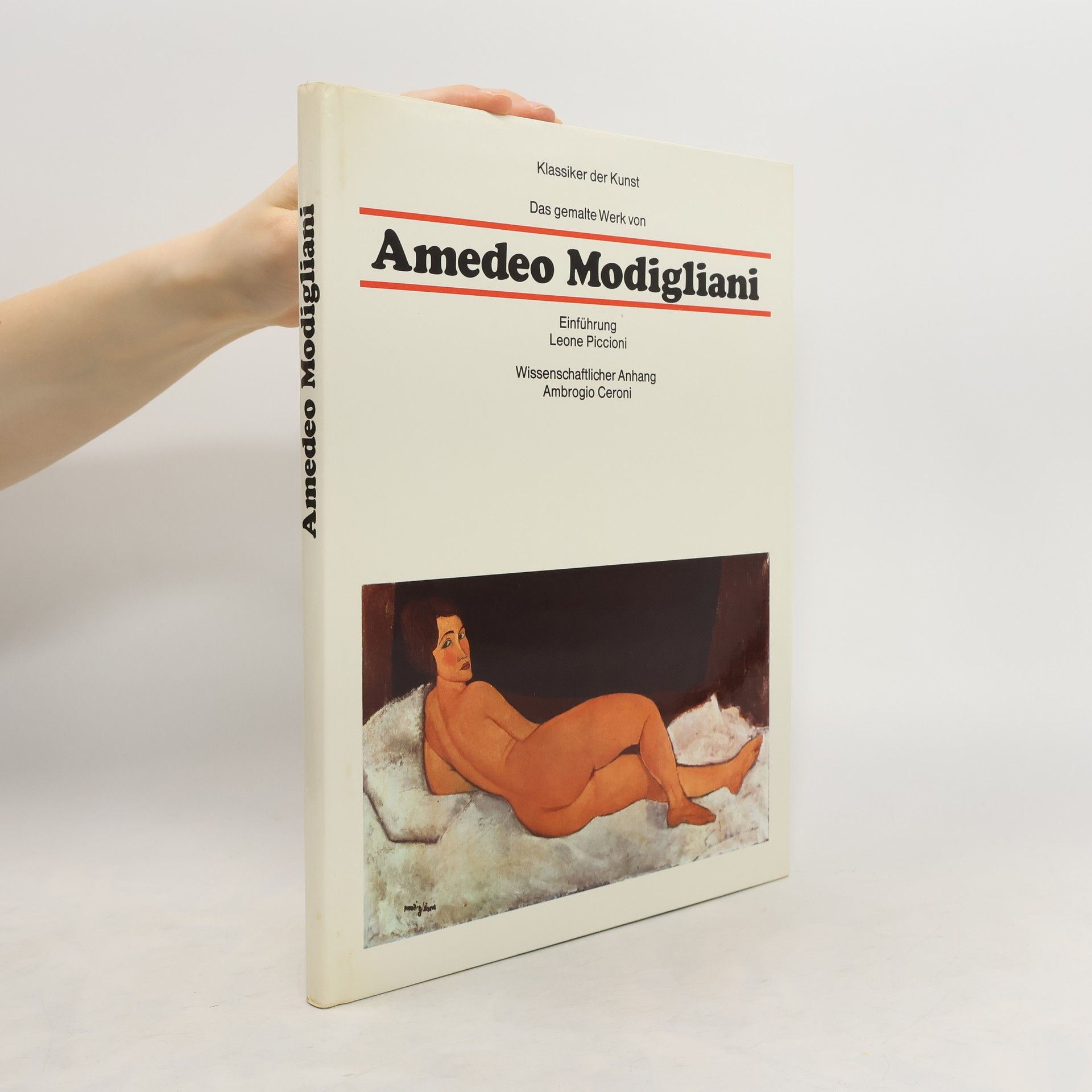 Leone Piccioni Das gemalte Werk von Modigliani