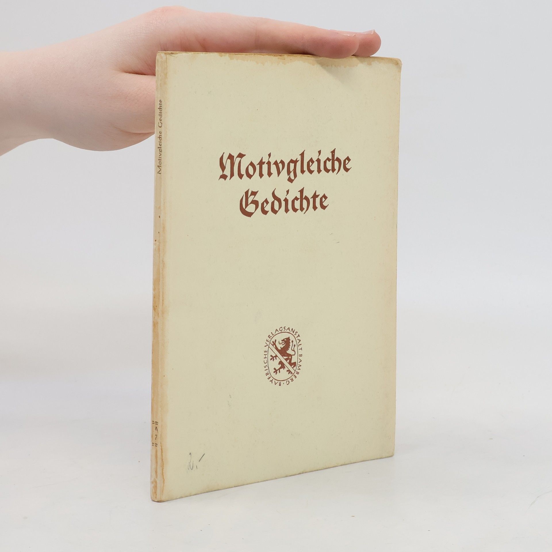 Autorenkollektiv Motivgleiche Gedichte