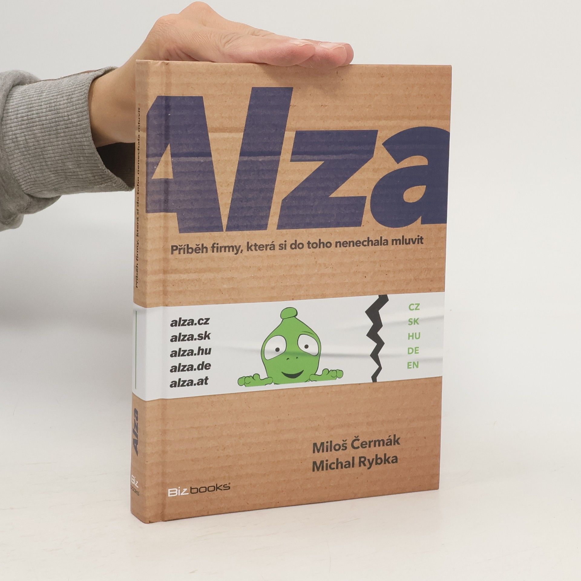 Miloš Čermák Alza. Příběh firmy, která si do toho nenechala mluvit
