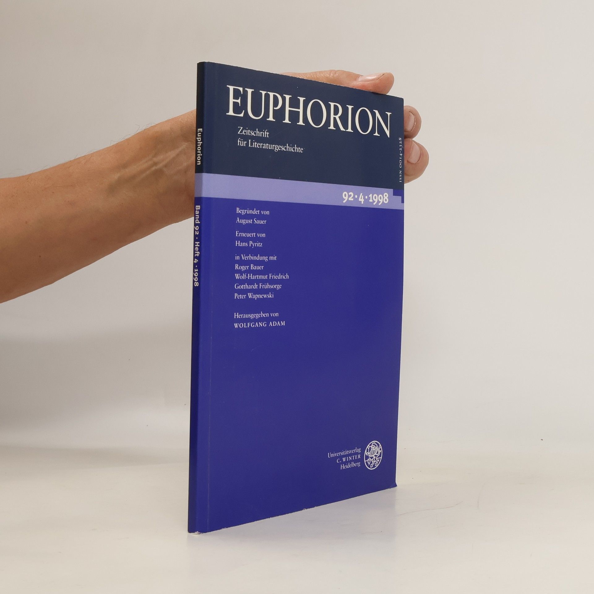 Autorenkollektiv Euphorion 12/1998