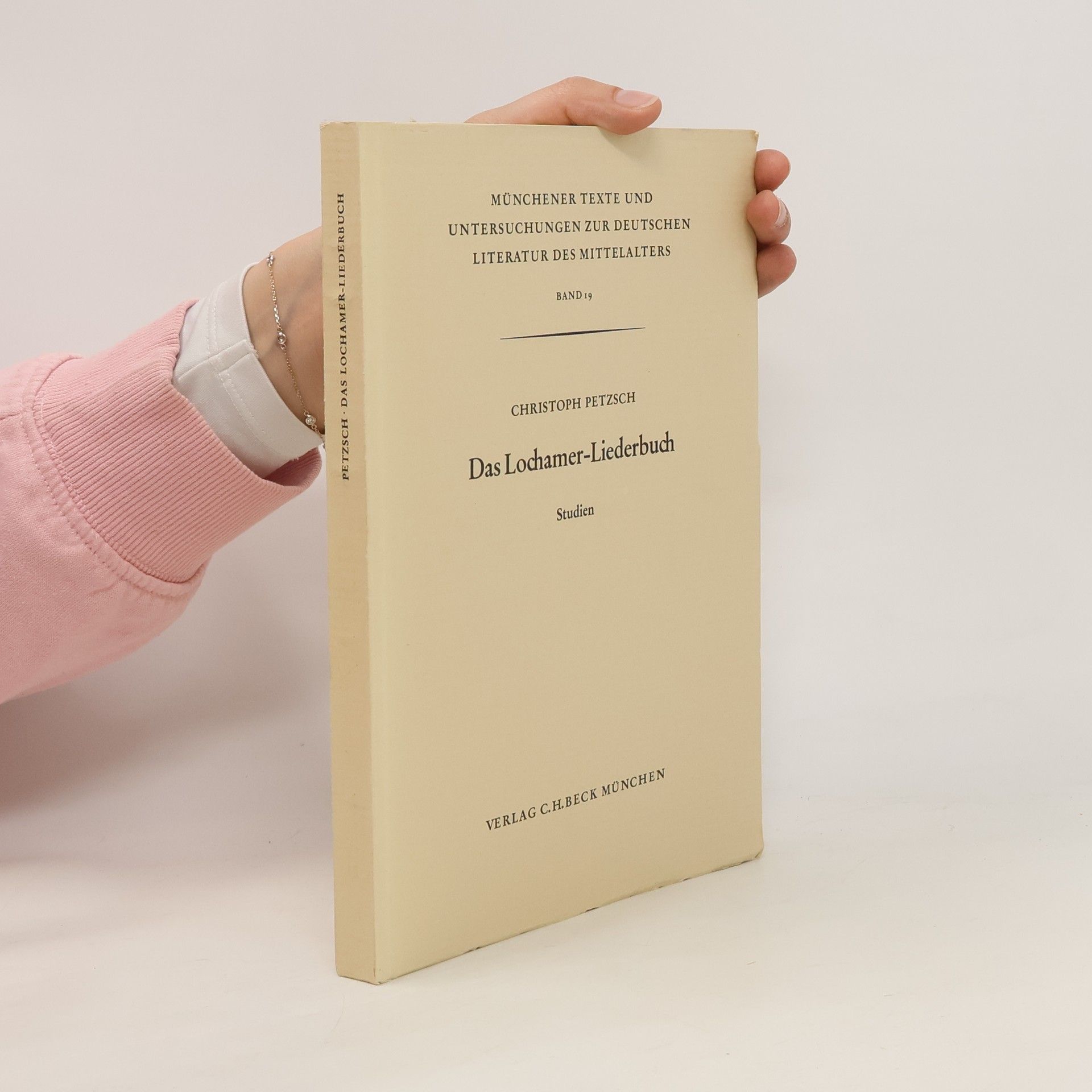 Christoph Petzsch Das Lochamer-Liederbuch