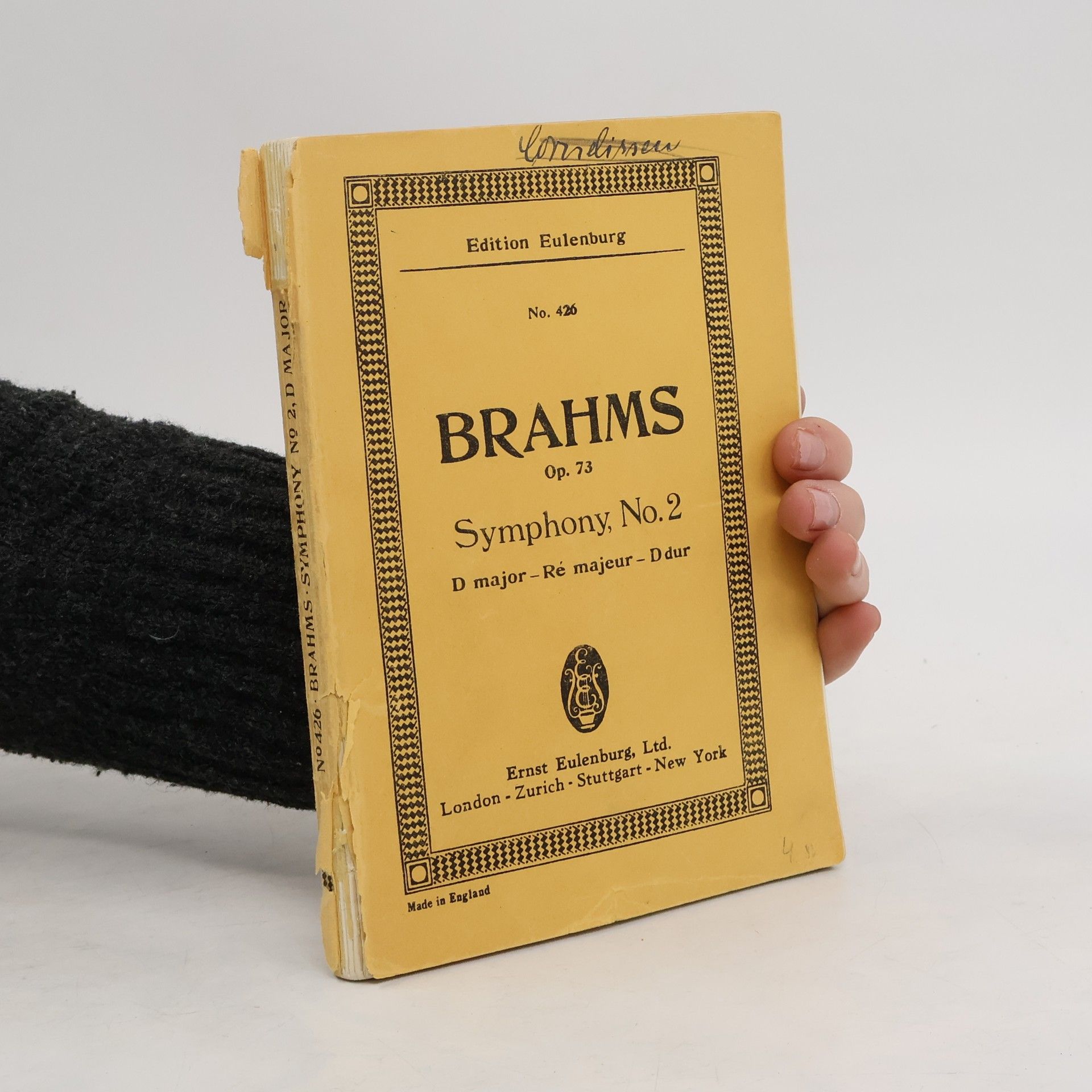 Johannes Brahms Symphonie No. 2
