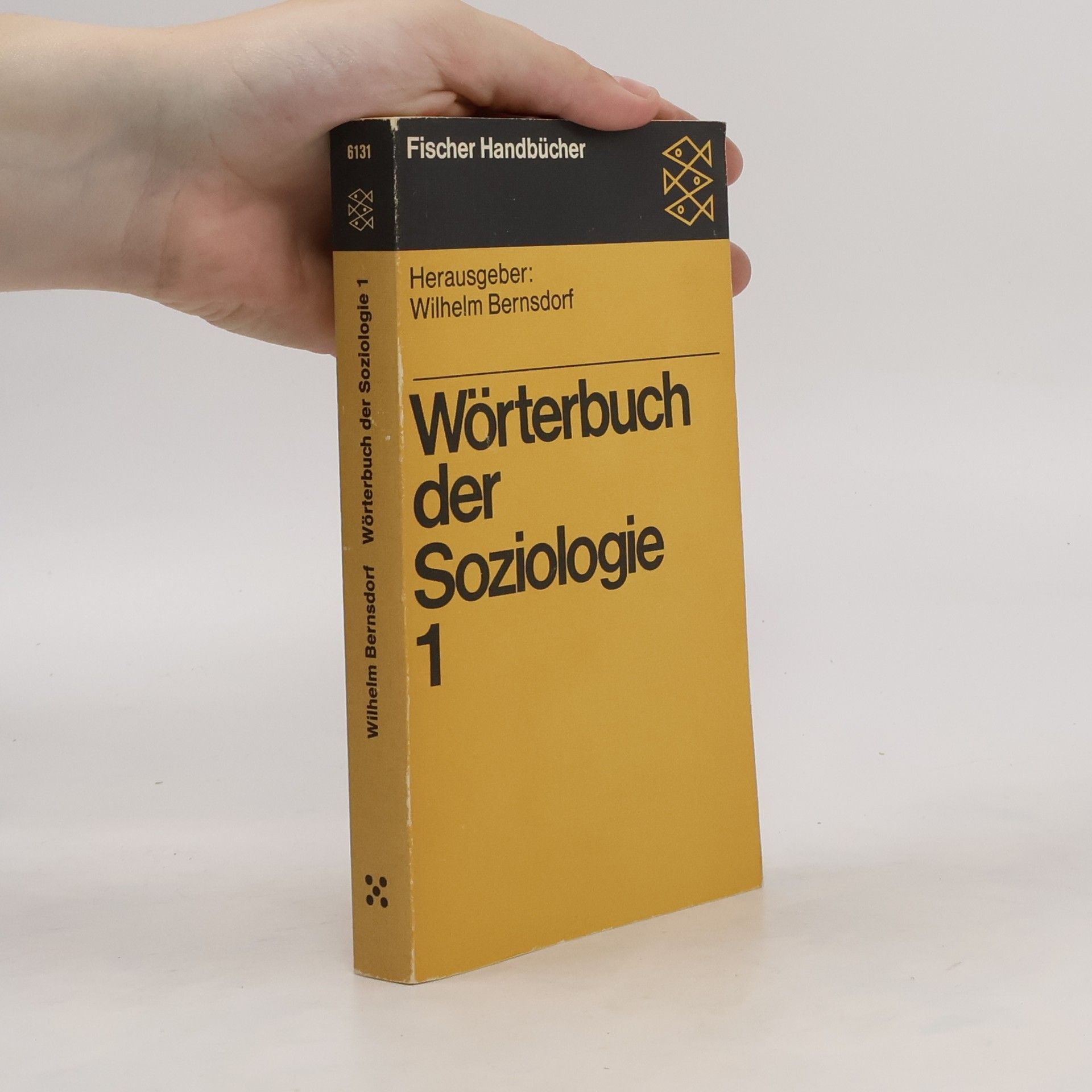 Wilhelm Bernsdorf Wörterbuch der Soziologie 1