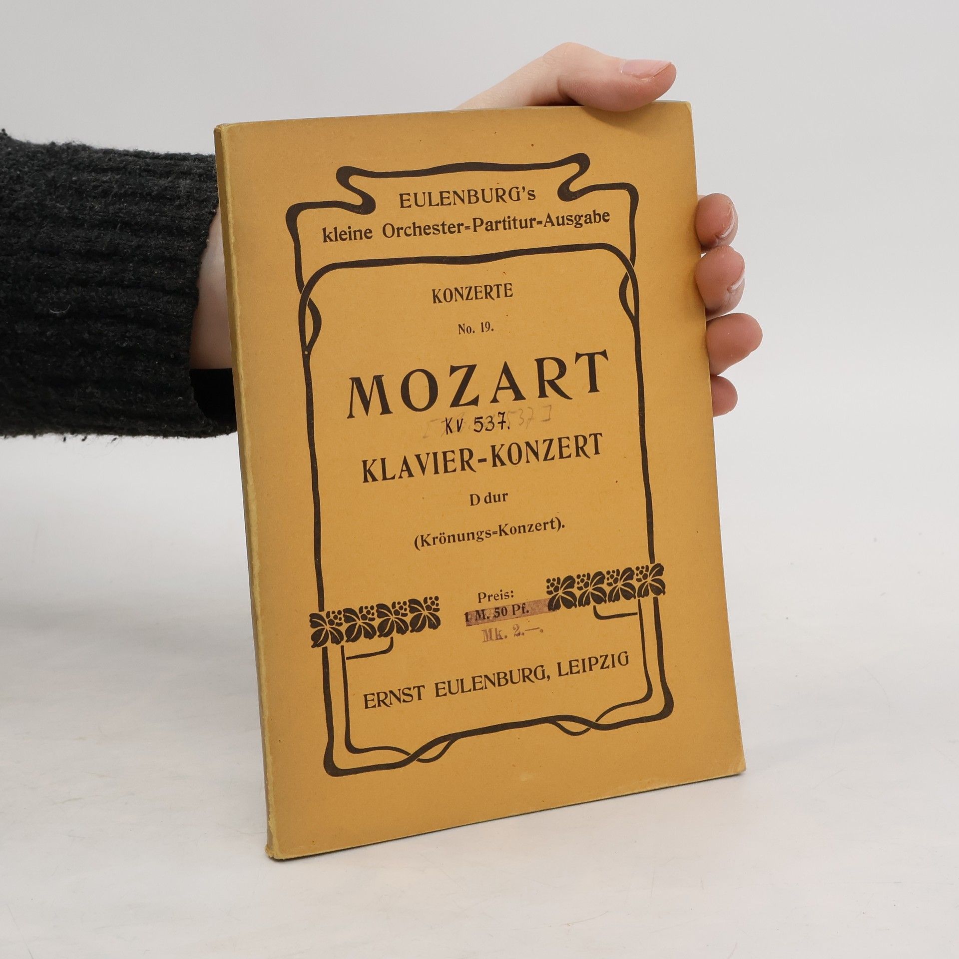 Wolfgang Amadeus Mozart Mozart: Klavier-konzert D-Dur KV 537