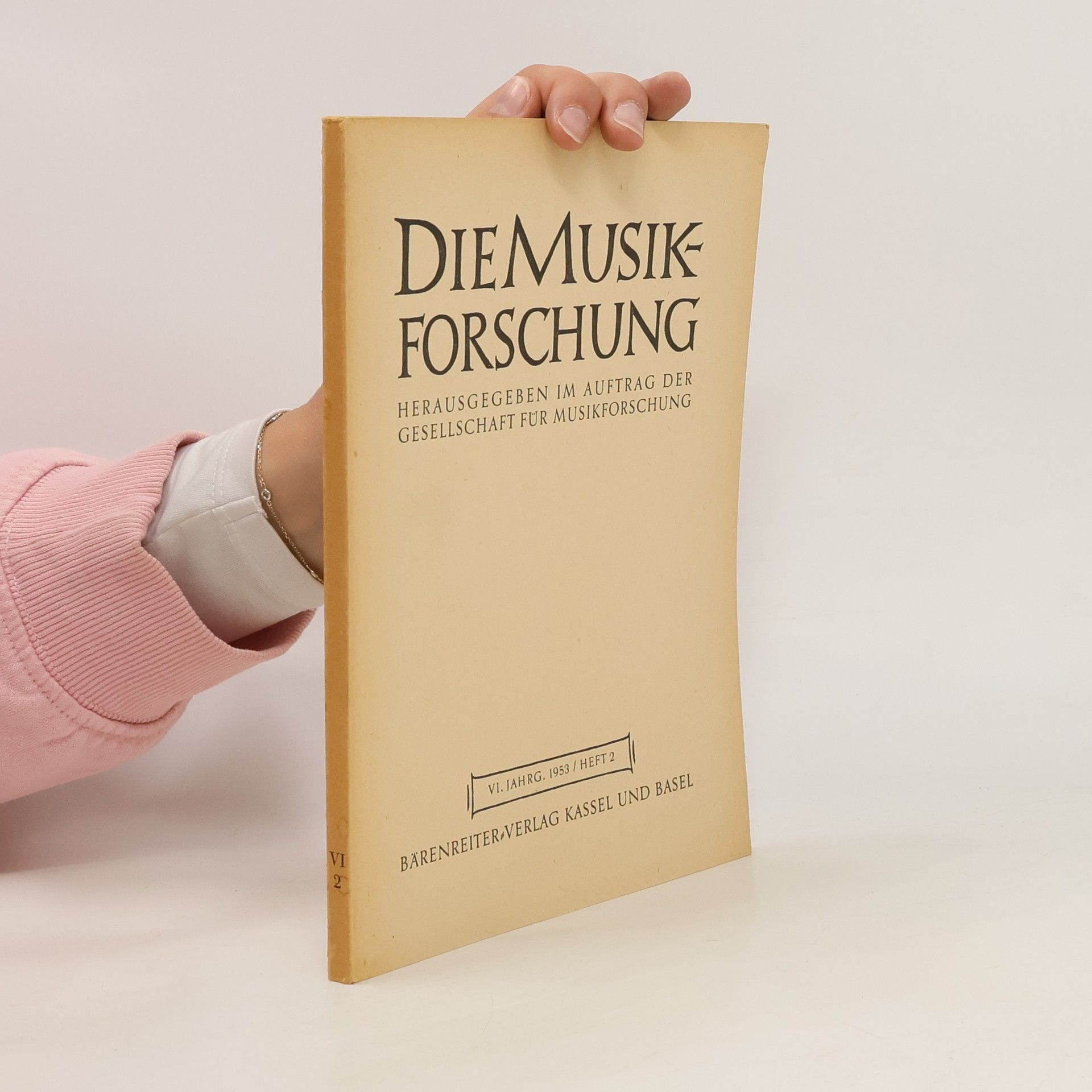 Autorenkollektiv Die Musikforschung 2/1953