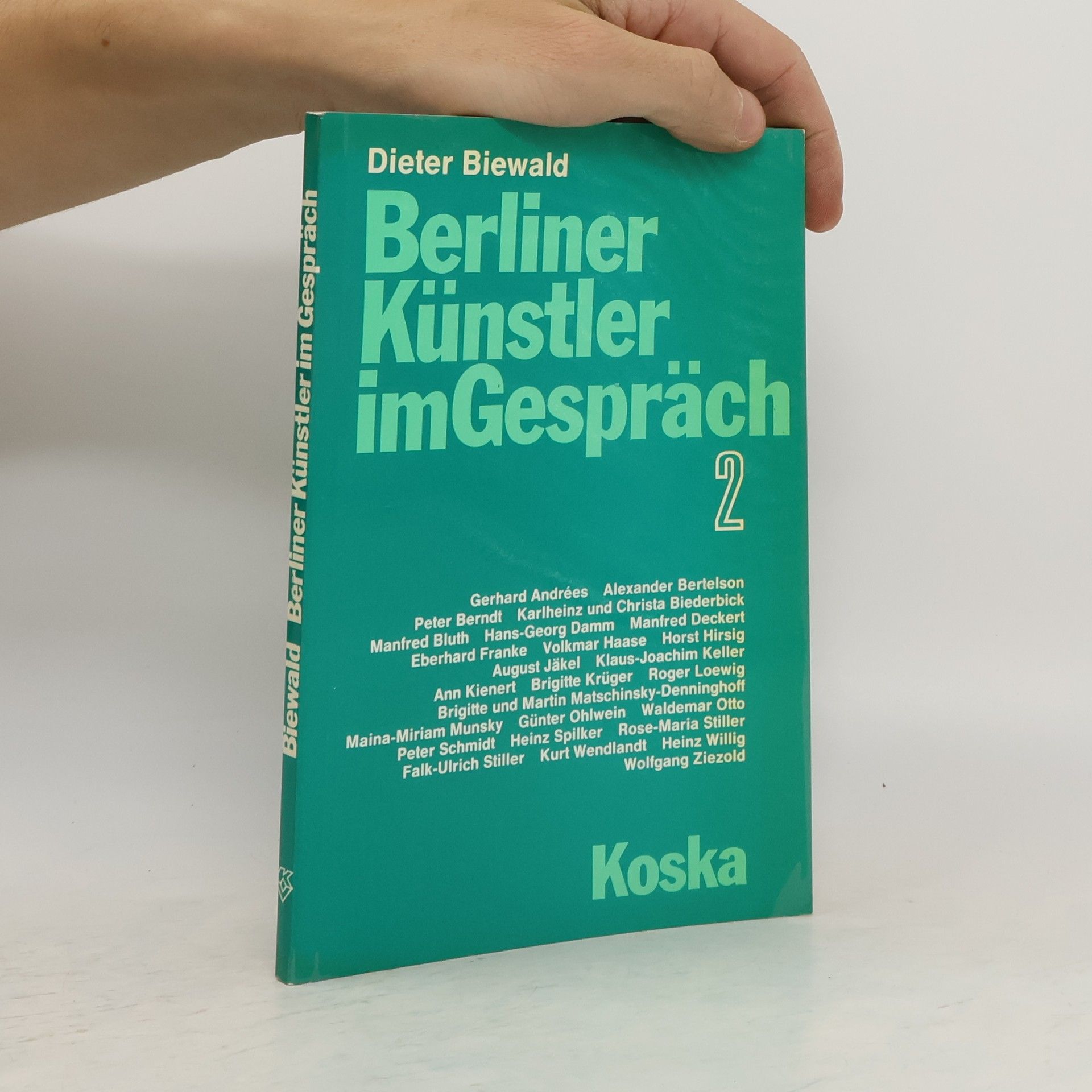 Dieter Biewald Berliner Künstler im Gespräch 2