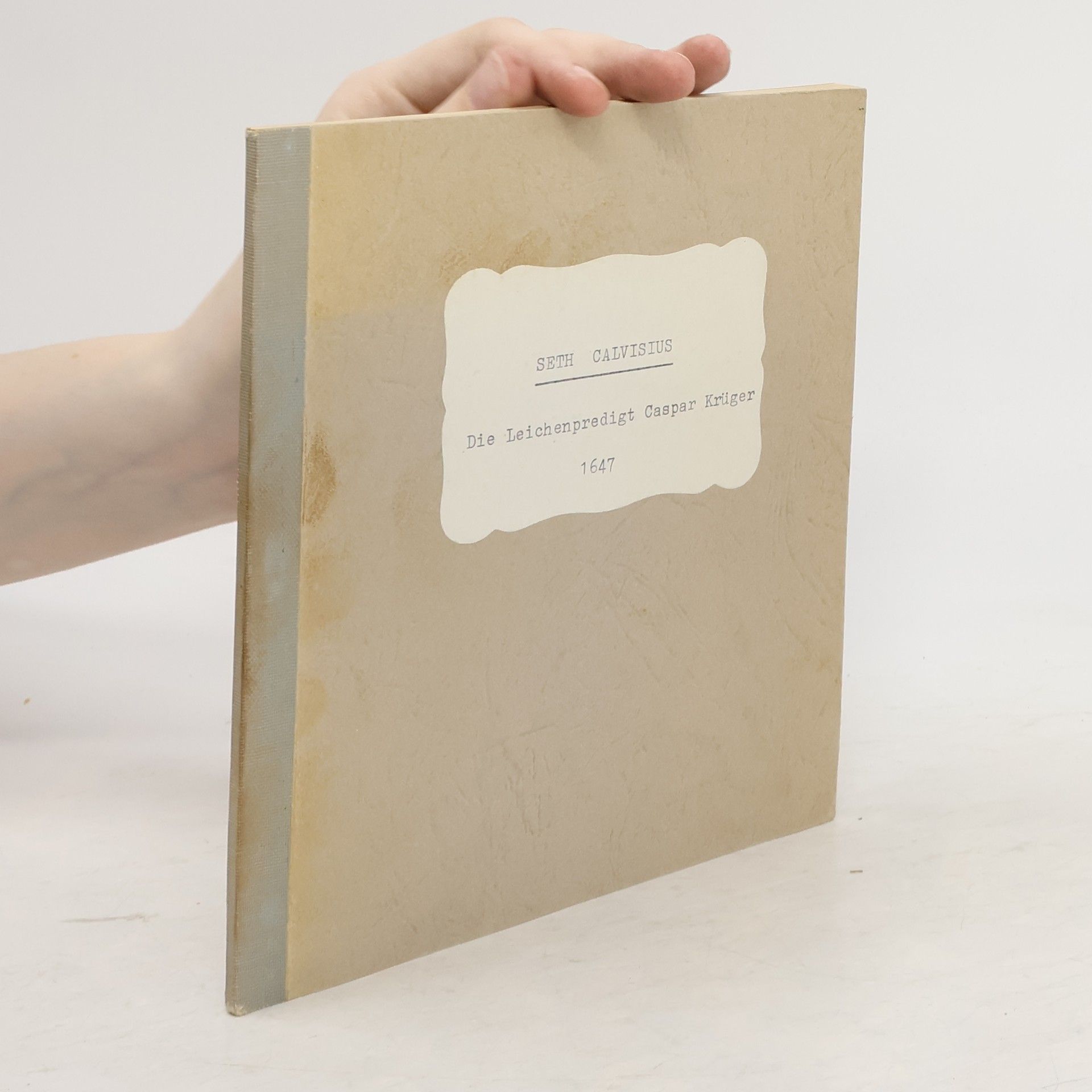 Leichenpredigt für Caspar Mauritius 16. 4. 1675