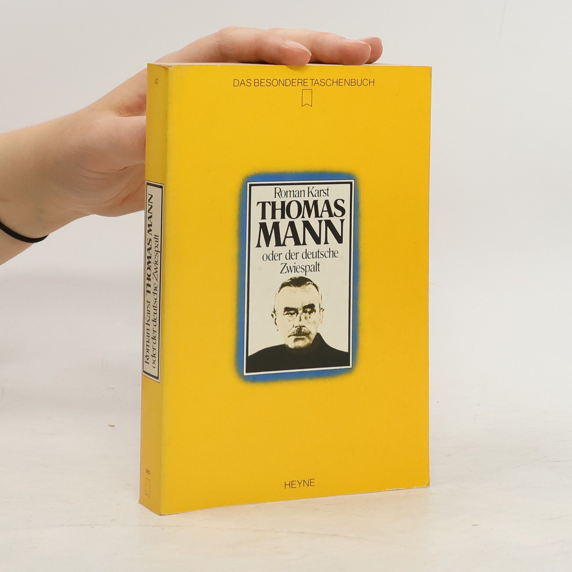 Roman Karst Thomas Mann oder der deutsche Zwiespalt