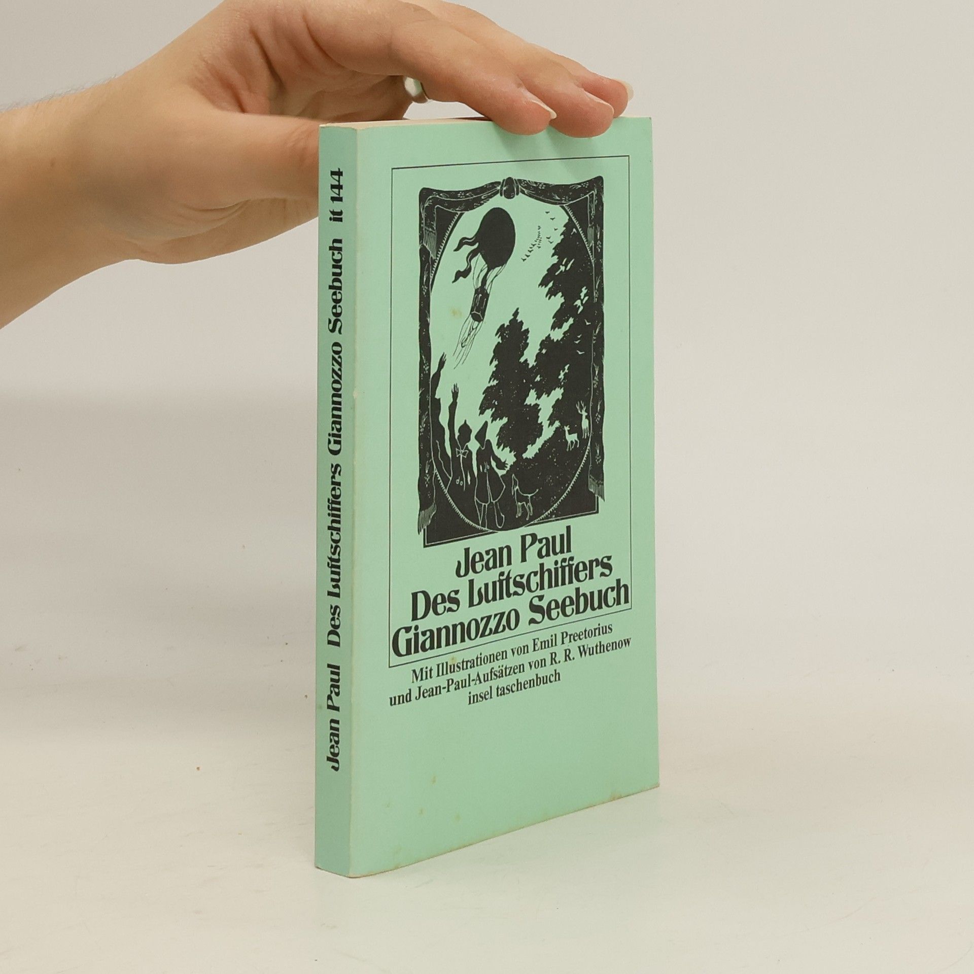Jean Paul Des Luftschiffers Giannozzo Seebuch
