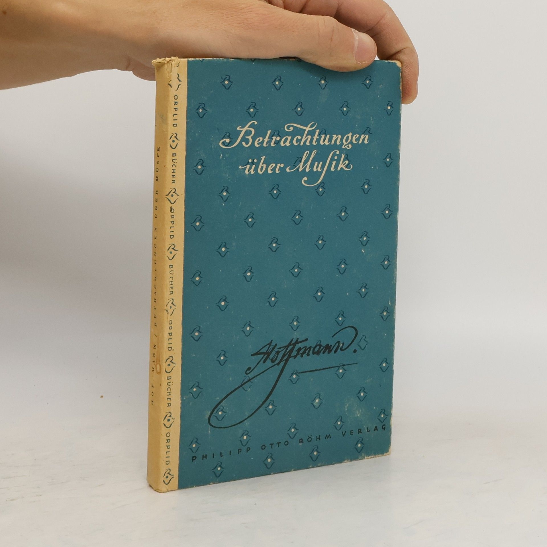 AA.VV. Betrachtungen über Musik