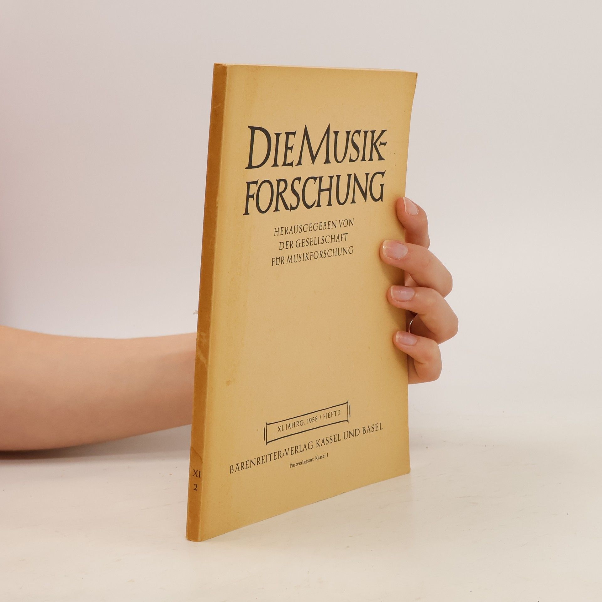Autorenkollektiv Die Musikforschung XI. Jahrg 1958 2