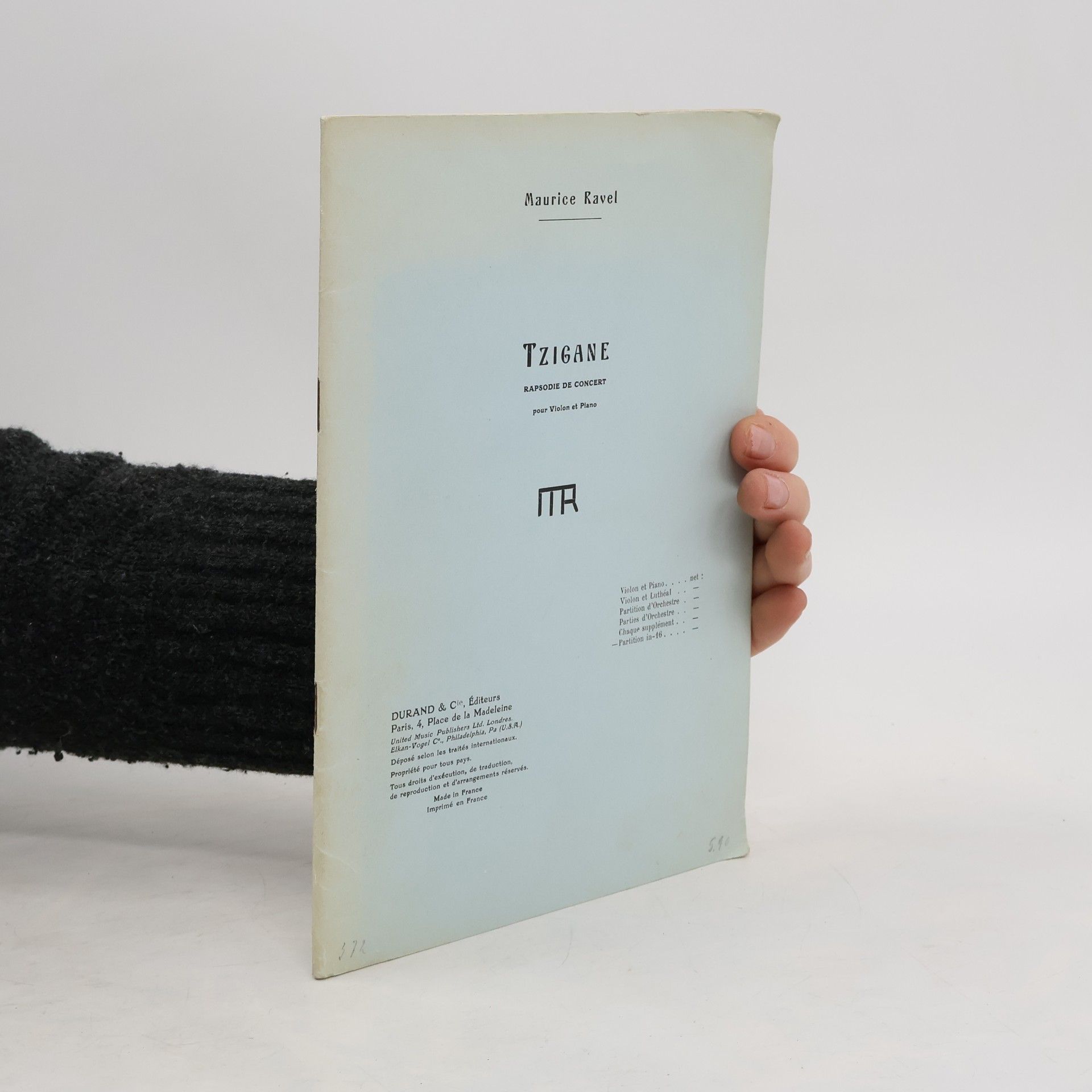 Maurice Ravel Tzigane
