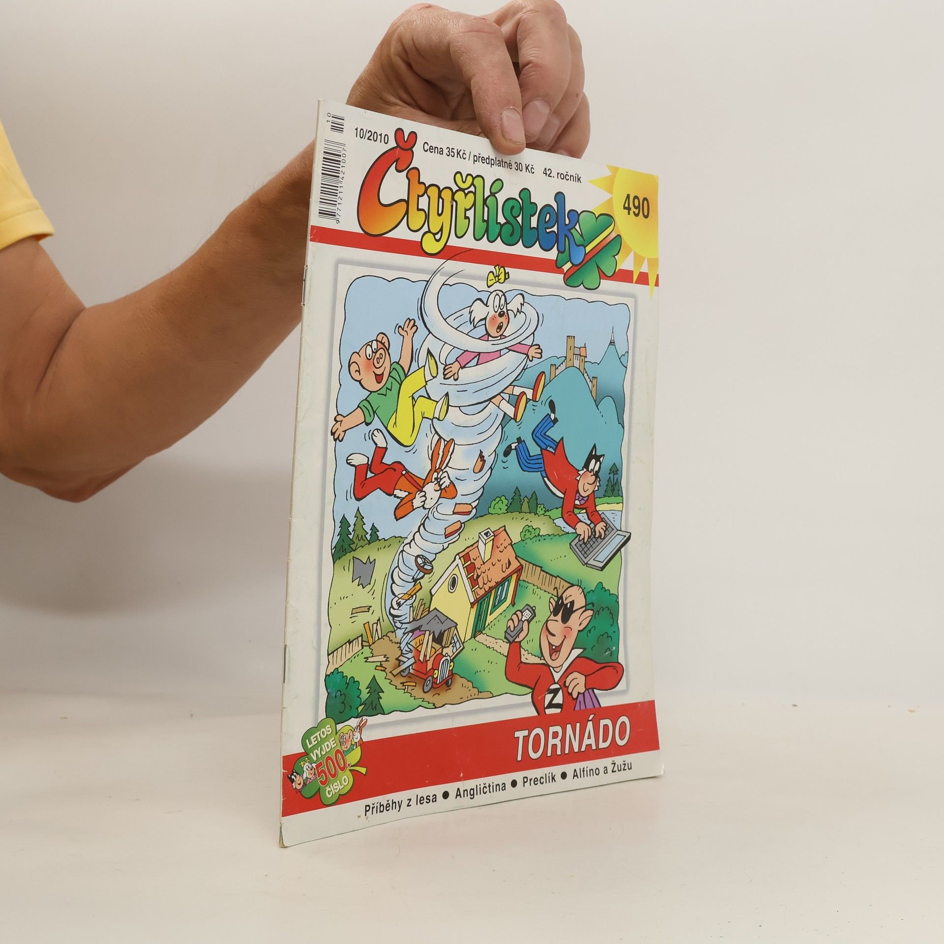 Collectif d'auteurs Čtyřlístek 490. 10/2010: Tornádo