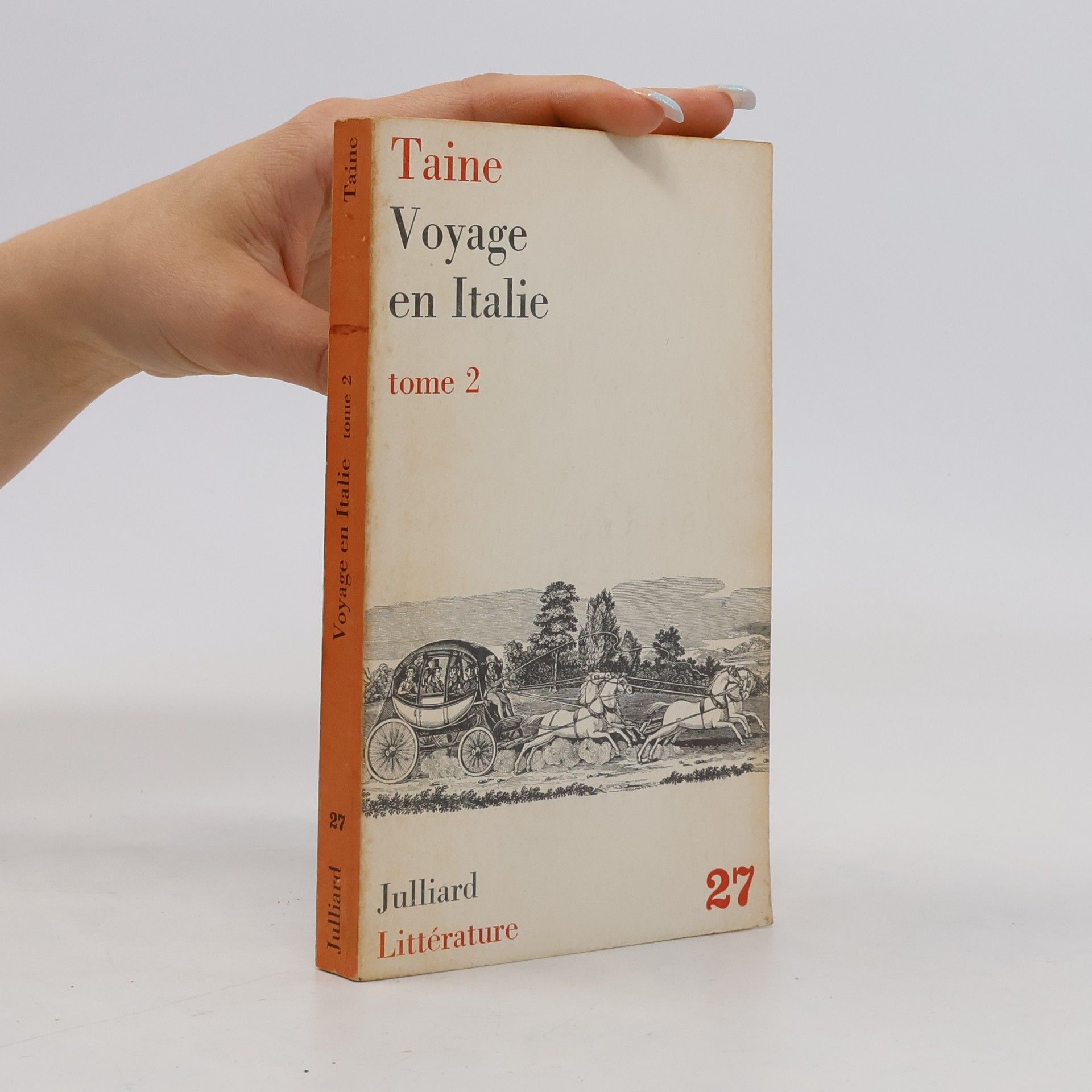 Hippolyte Taine Voyage en Italie tome 2