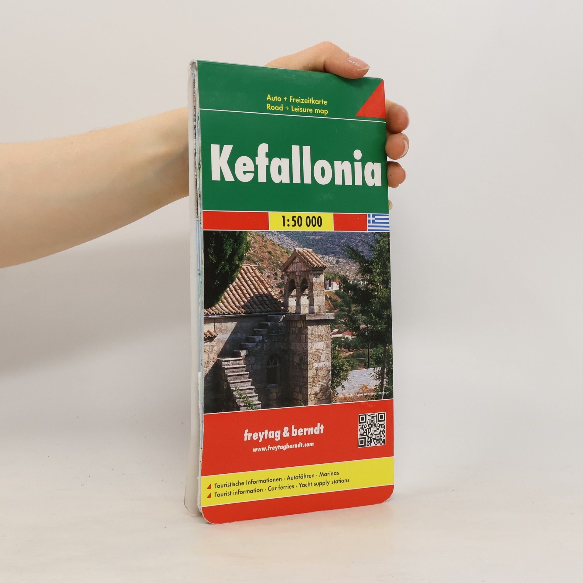 kolektiv AK 0823 Kefalonie 1:50 000 / automapa