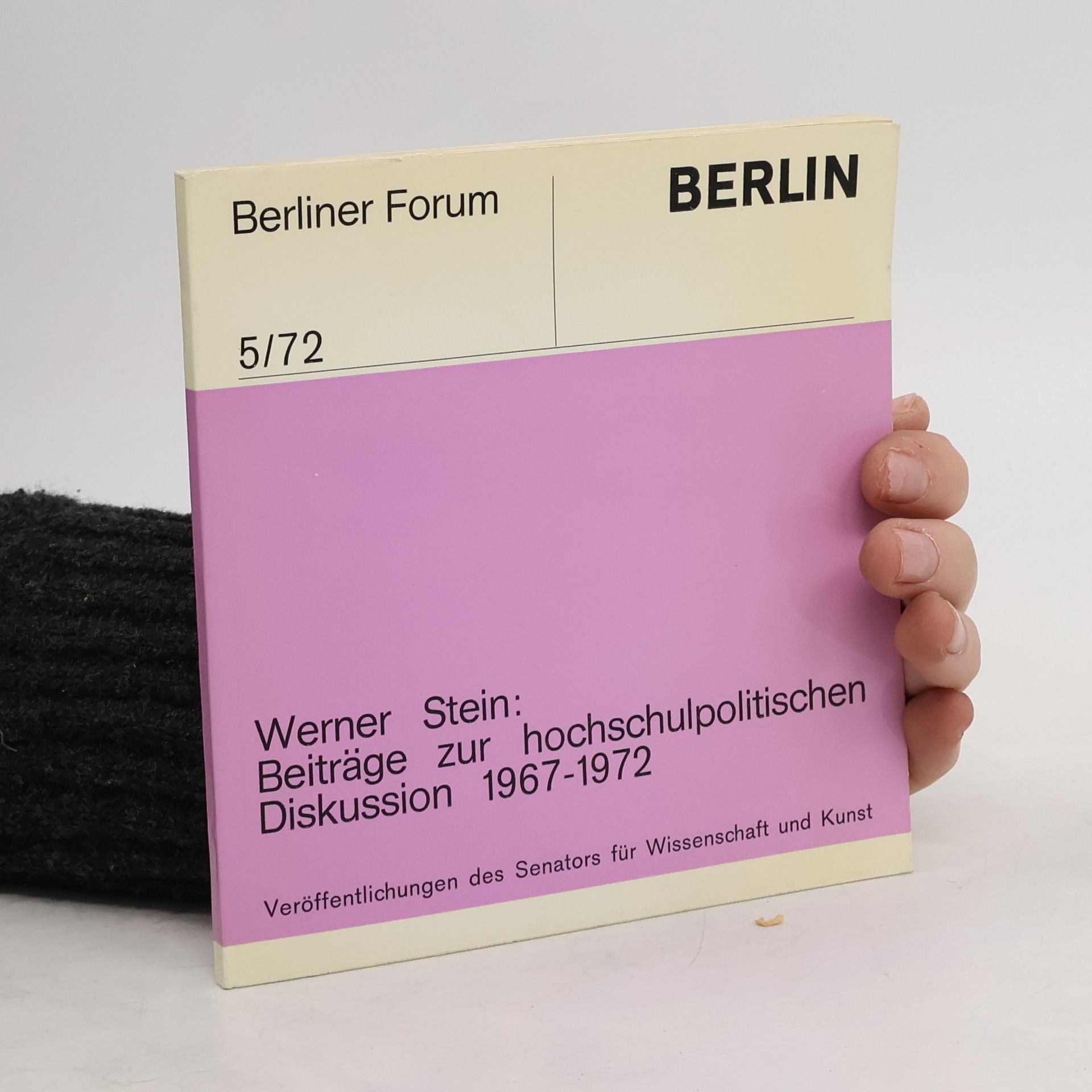 Collectif d'auteurs Berliner Forum 5/72