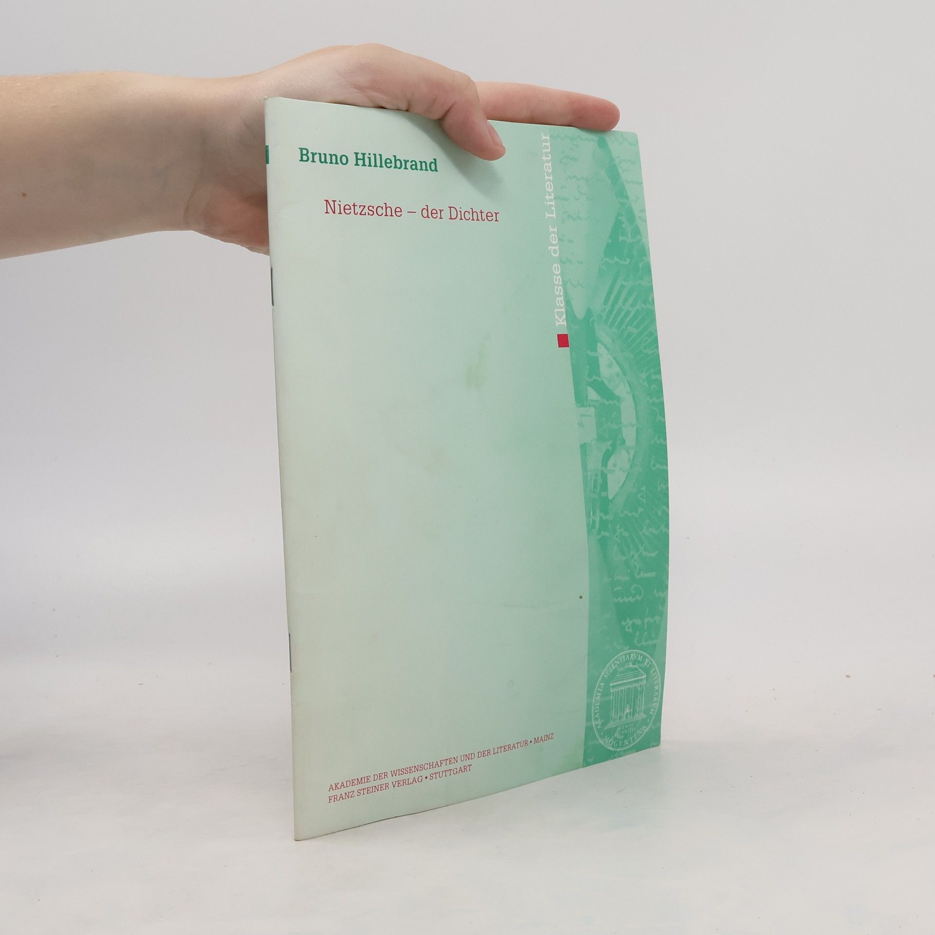 Bruno Hillebrand Nietzsche - der Dichter