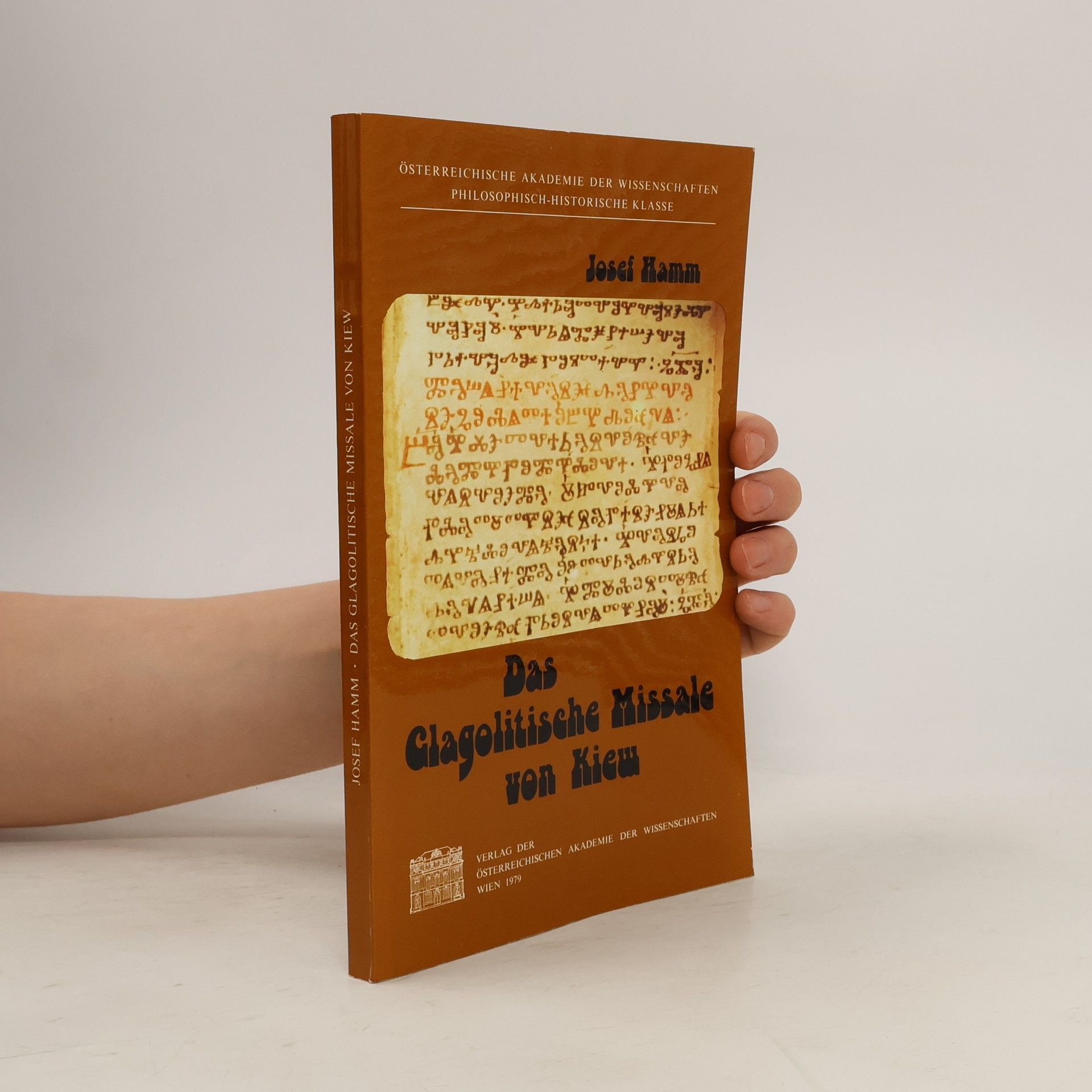 Josip Hamm Das glagolitische Missale von Kiew