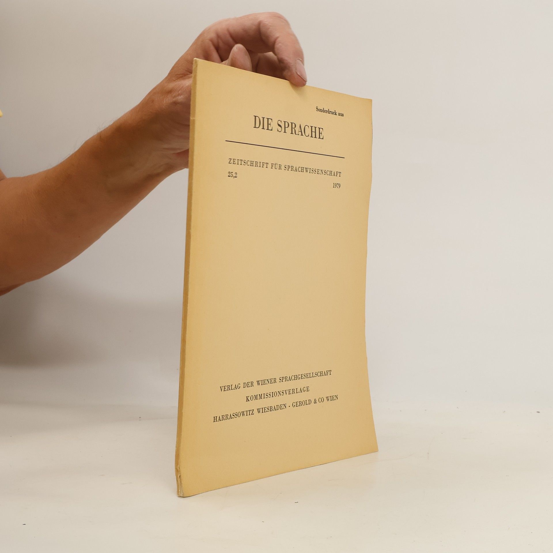 Autorenkollektiv Die Sprache 25,2-1979