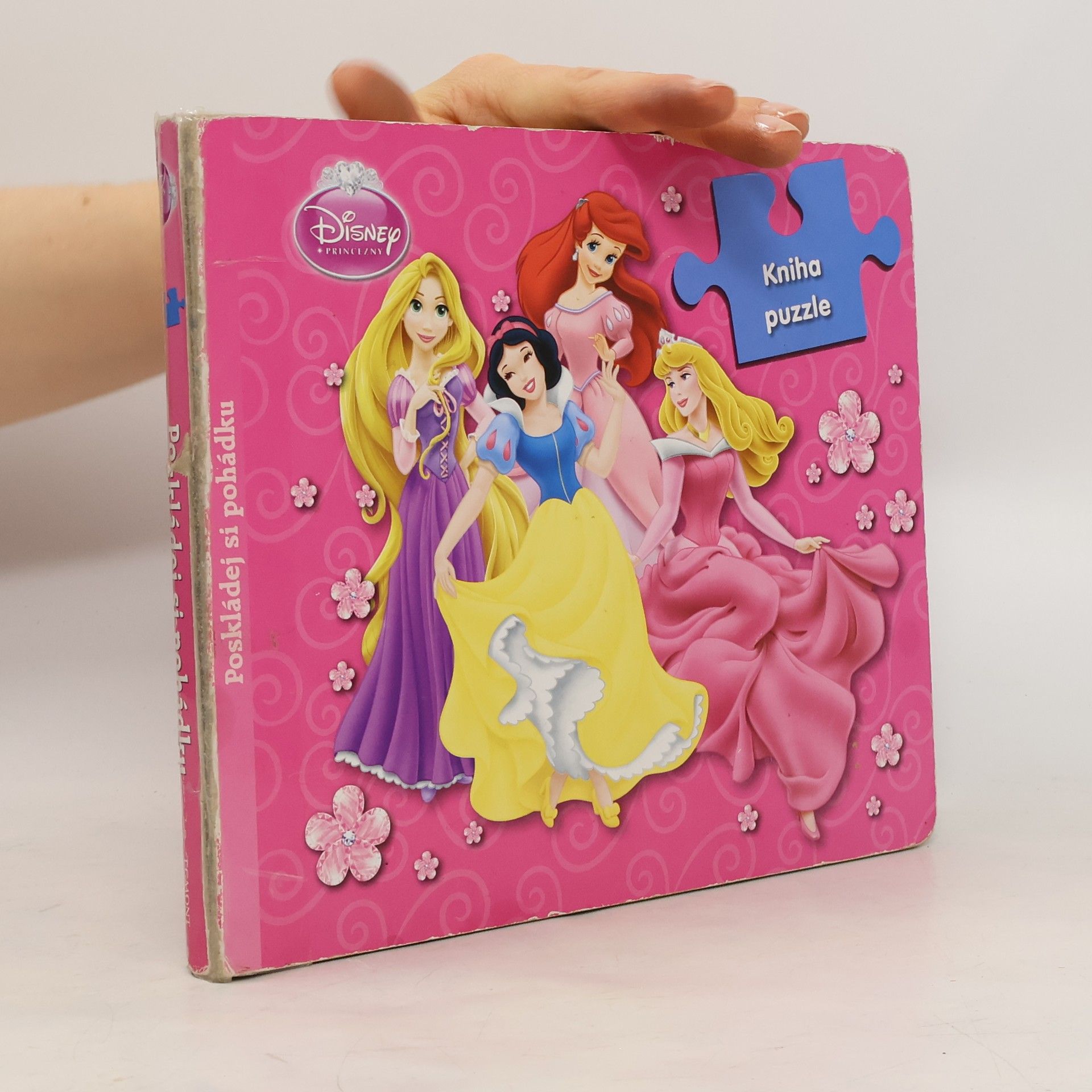 Walt Disney Disney princezny - Kniha puzzle