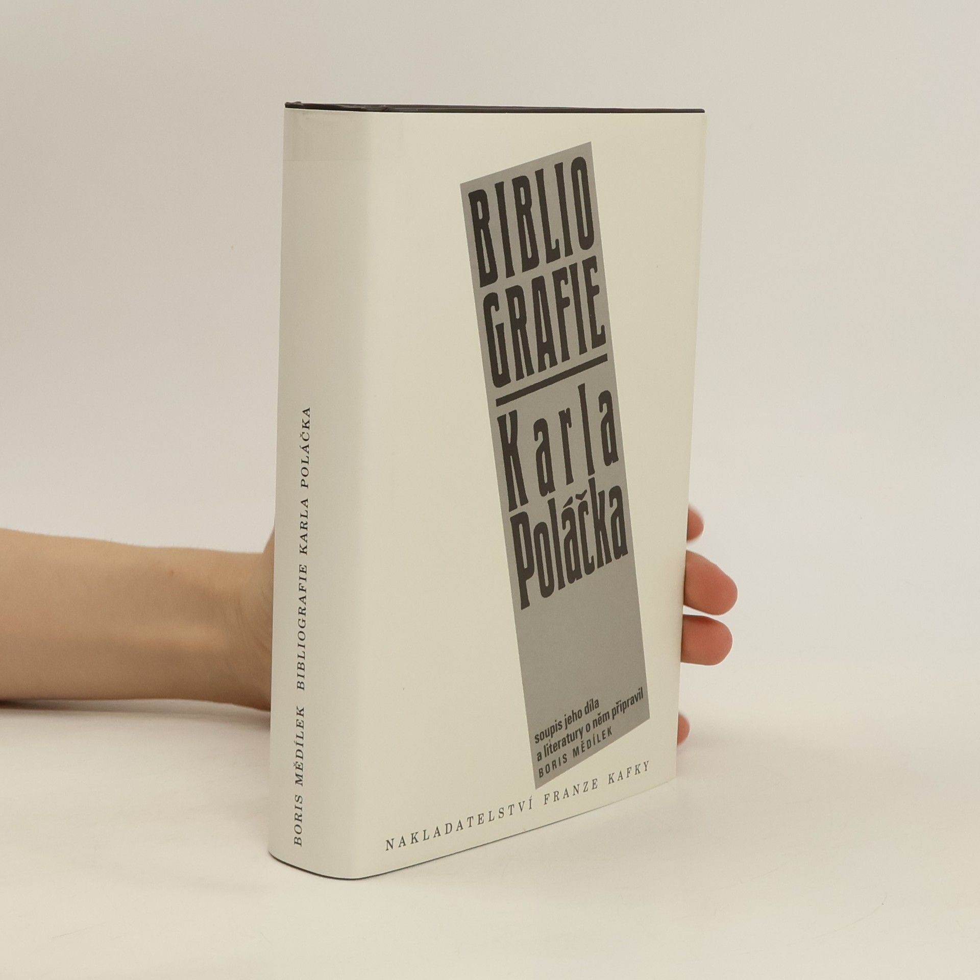 Boris Mědílek Bibliografie Karla Poláčka