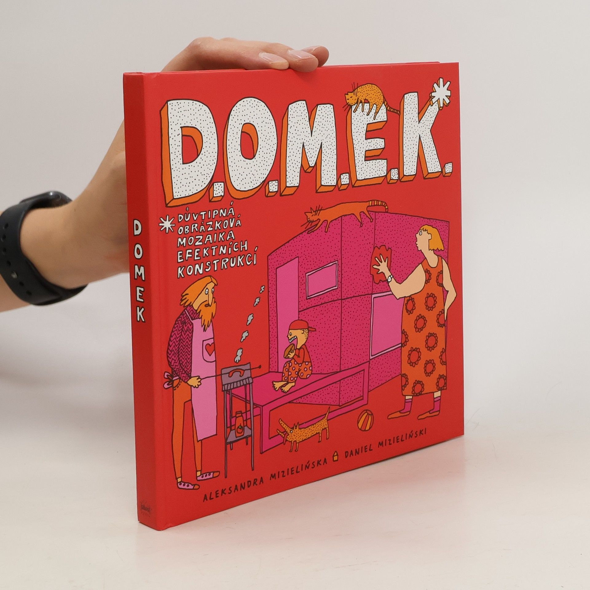Aleksandra Mizielińska D.O.M.E.K. DOMEK. Důvtipná obrázková mozaika efektních konstrukcí