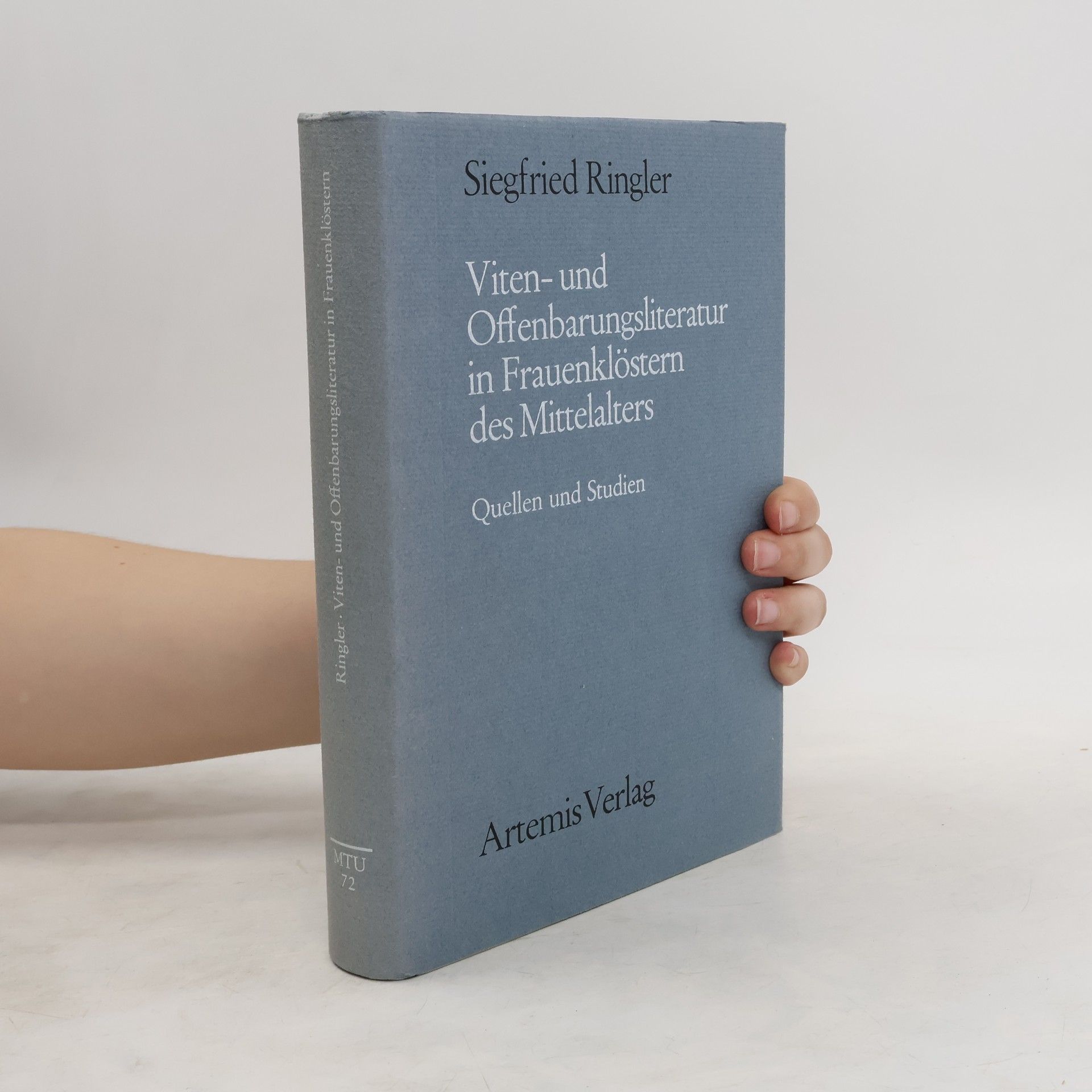 Siegfried Ringler Viten- und Offenbarungsliteratur in Frauenklöstern des Mittelalters