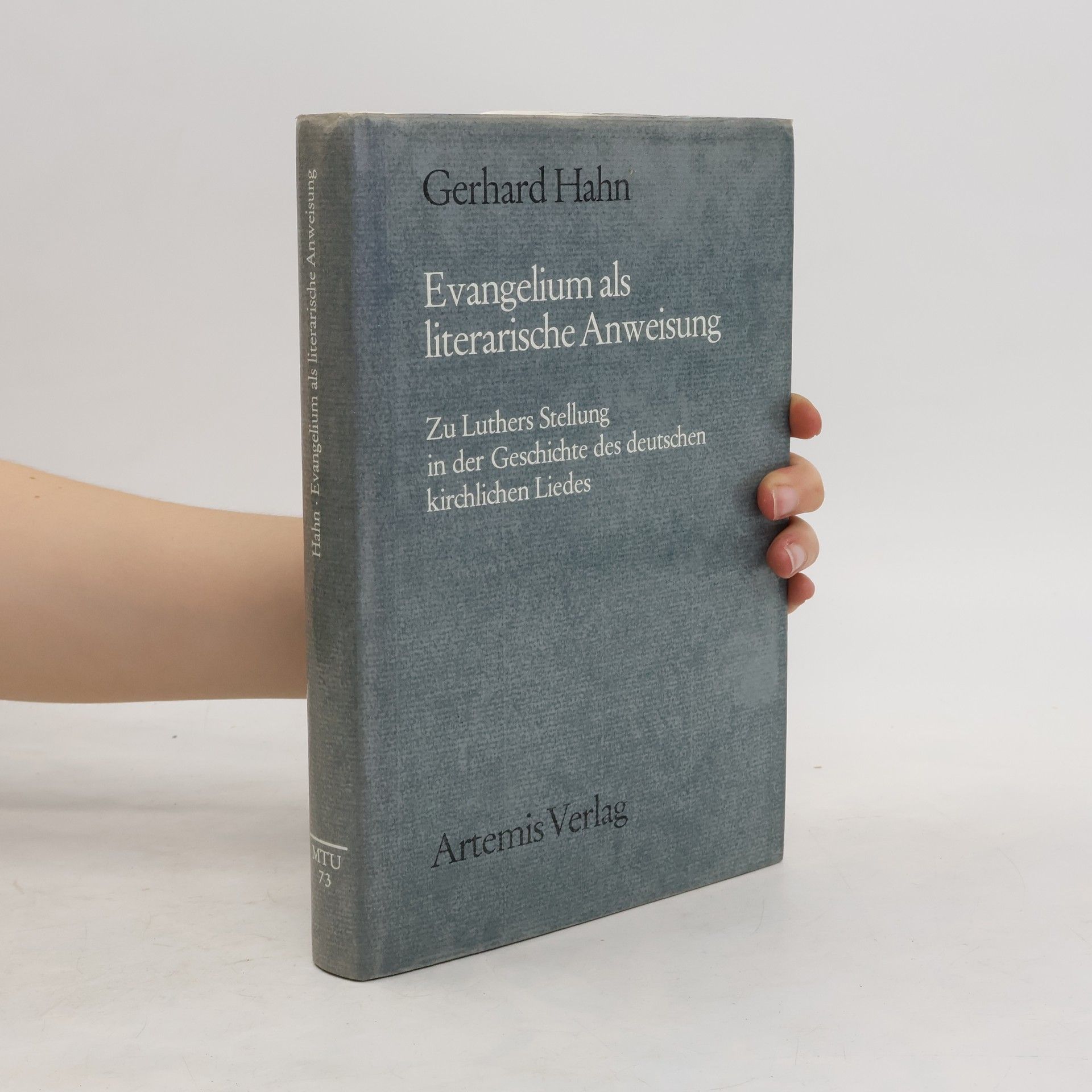 Gerhard Hahn Evangelium als literarische Anweisung