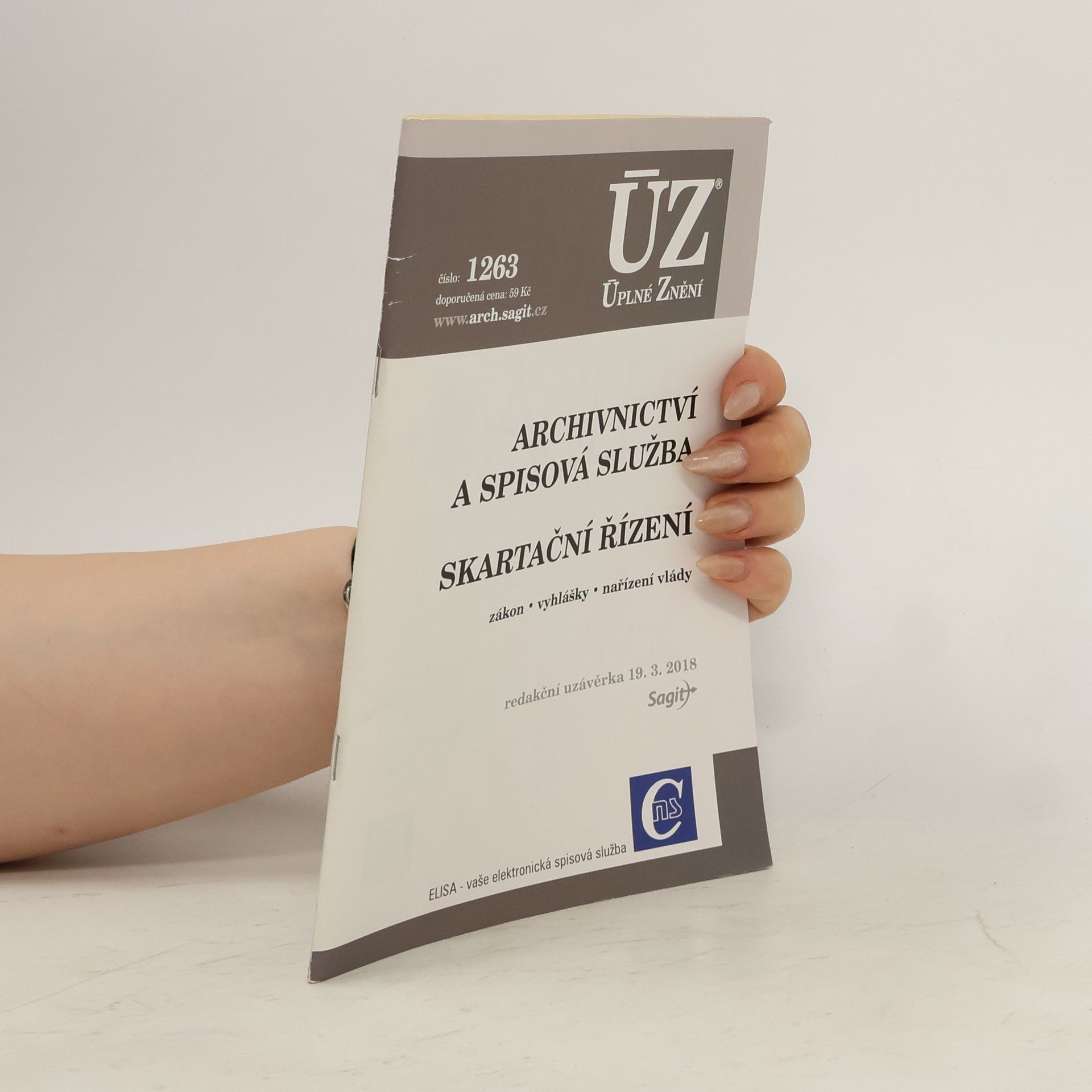 Sagit ÚZ č. 1263 - Archivnictví a spisová služba, Skartační řízení