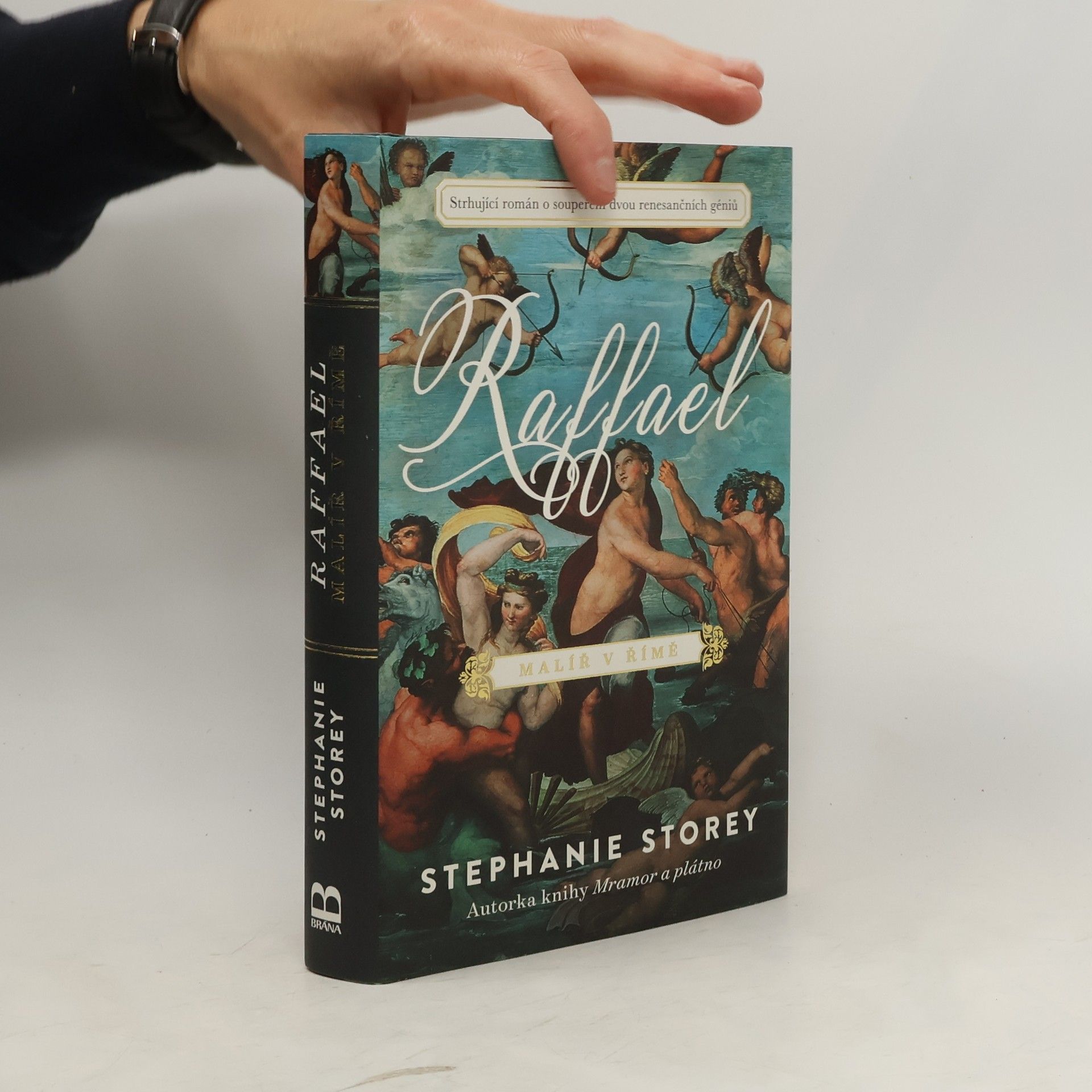 Stephanie Storey Raffael, malíř v Římě