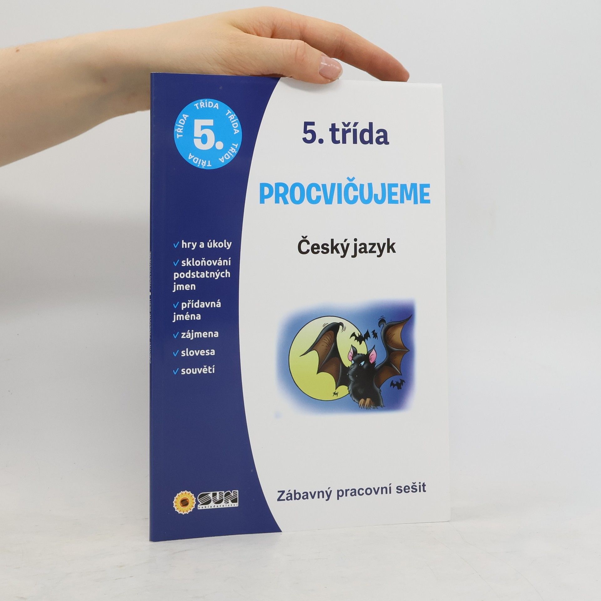 kolektiv Český jazyk 5. třída procvičujeme - Zábavný pracovní sešit