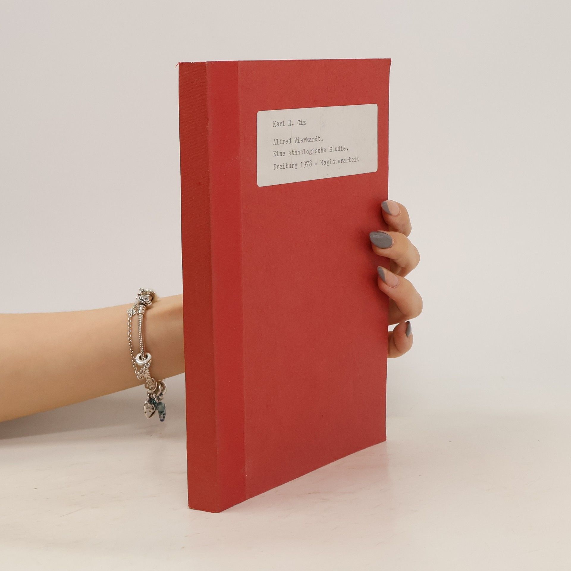 Alfred Vierkandt. Eine ethnologische Studie