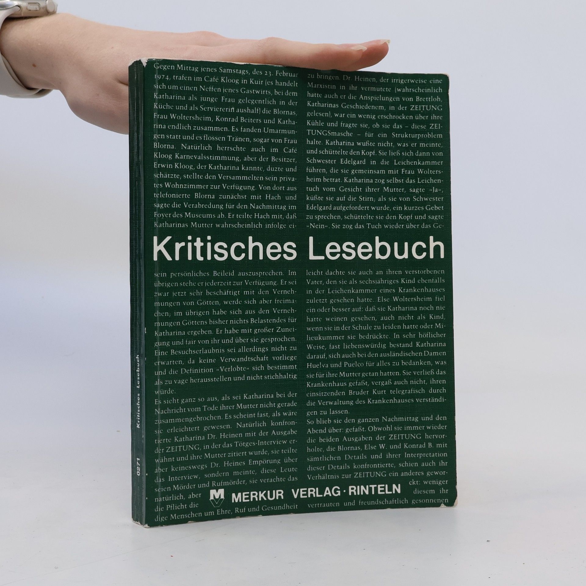 Ernst Goette Kritisches Lesebuch