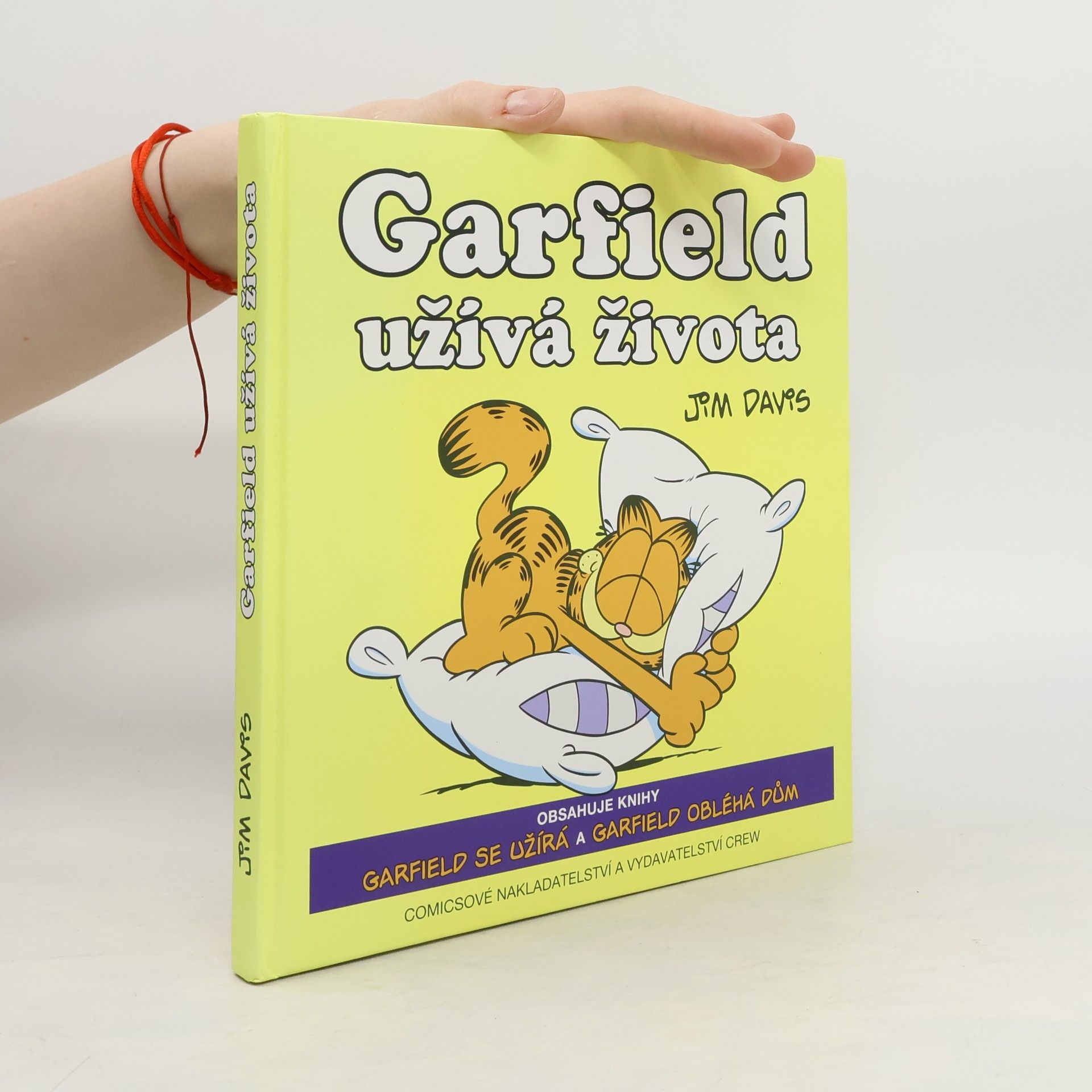 Jim Davis Garfield užívá života