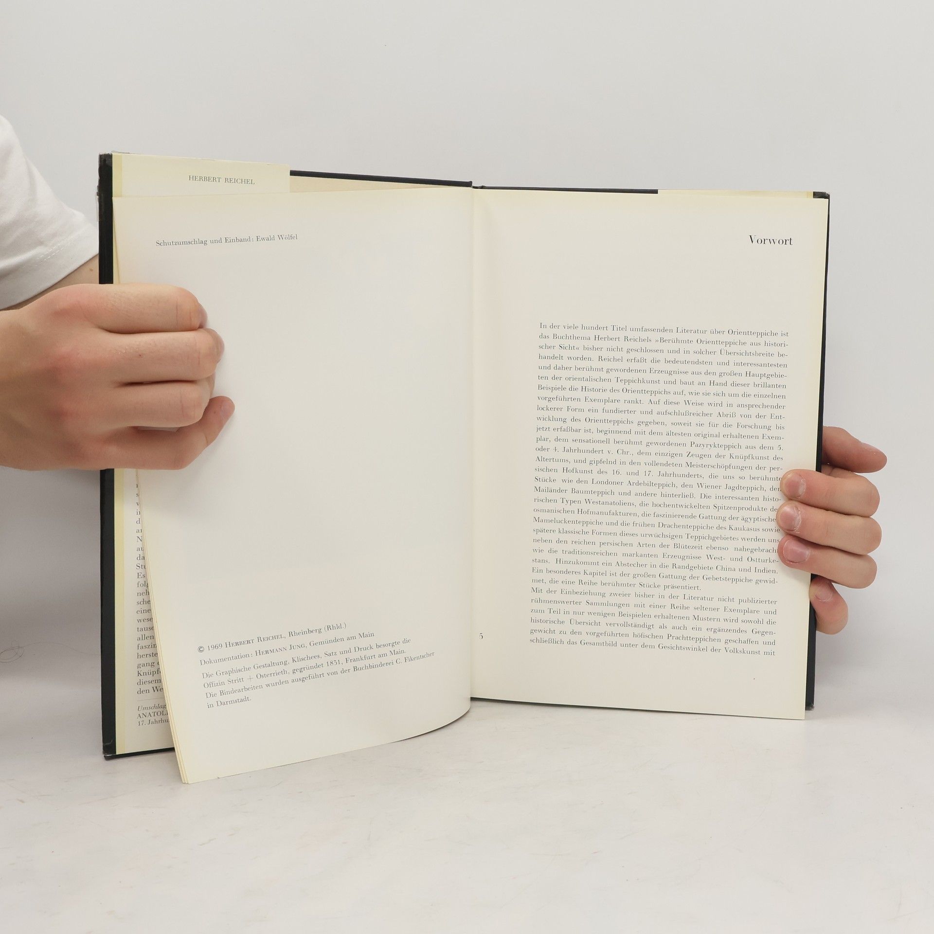 Herbert Reichel Berühmte Orient-Teppiche aus historischer Sicht